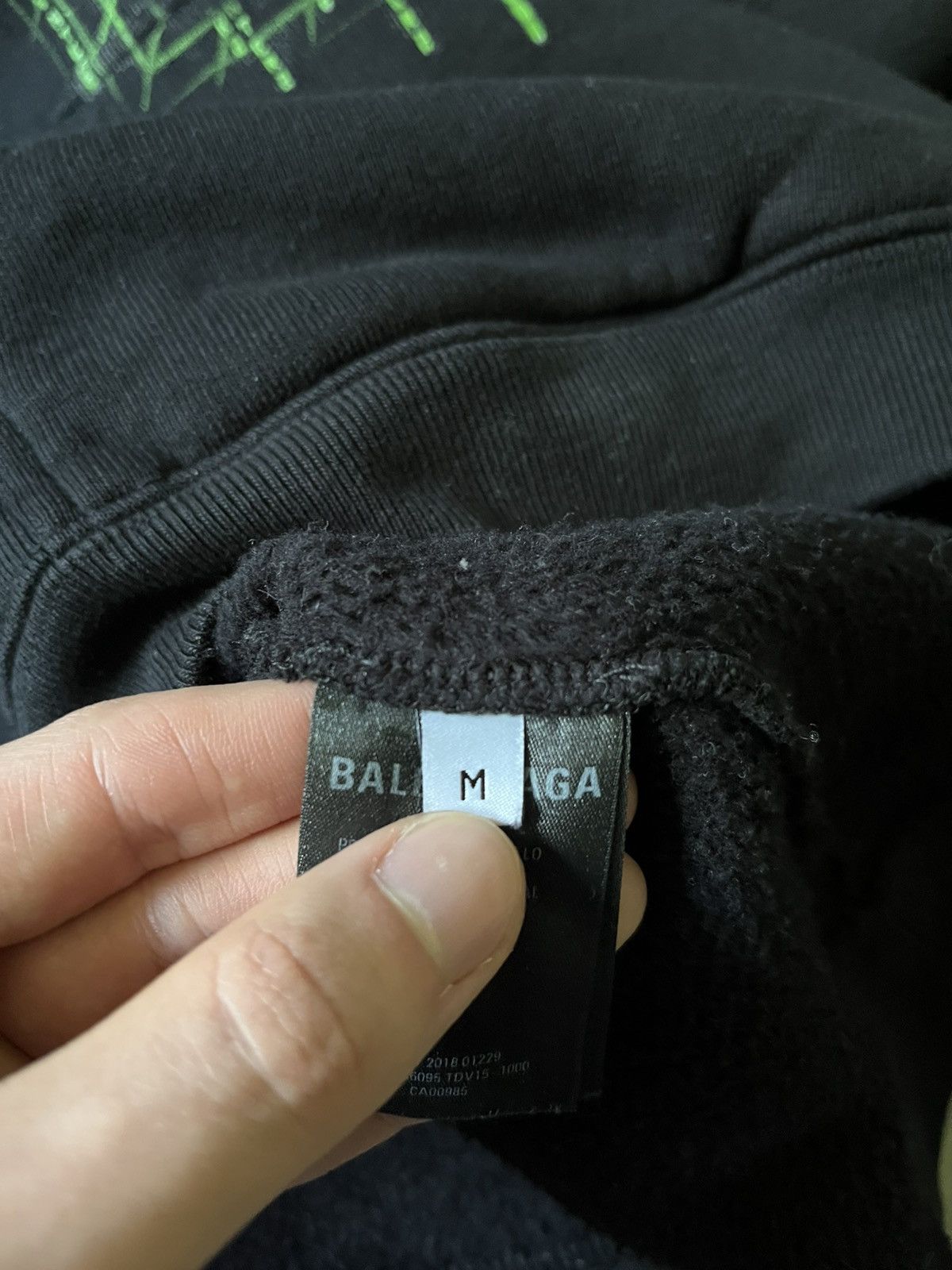 Balenciaga Balenciaga Speed Hunters black hoodie rare Size US M / EU 48-50 / 2 - 9 Thumbnail