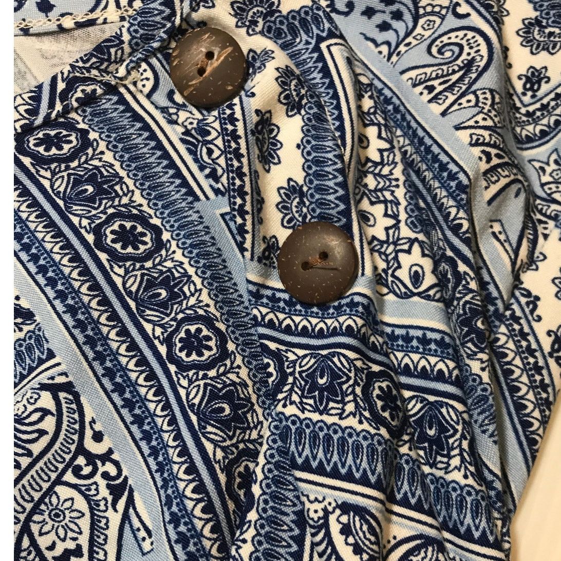 Other Star Vixen Ornate Scoop Neck Short Sleeved Stretch Blouse M Size M / US 6-8 / IT 42-44 - 5 Thumbnail