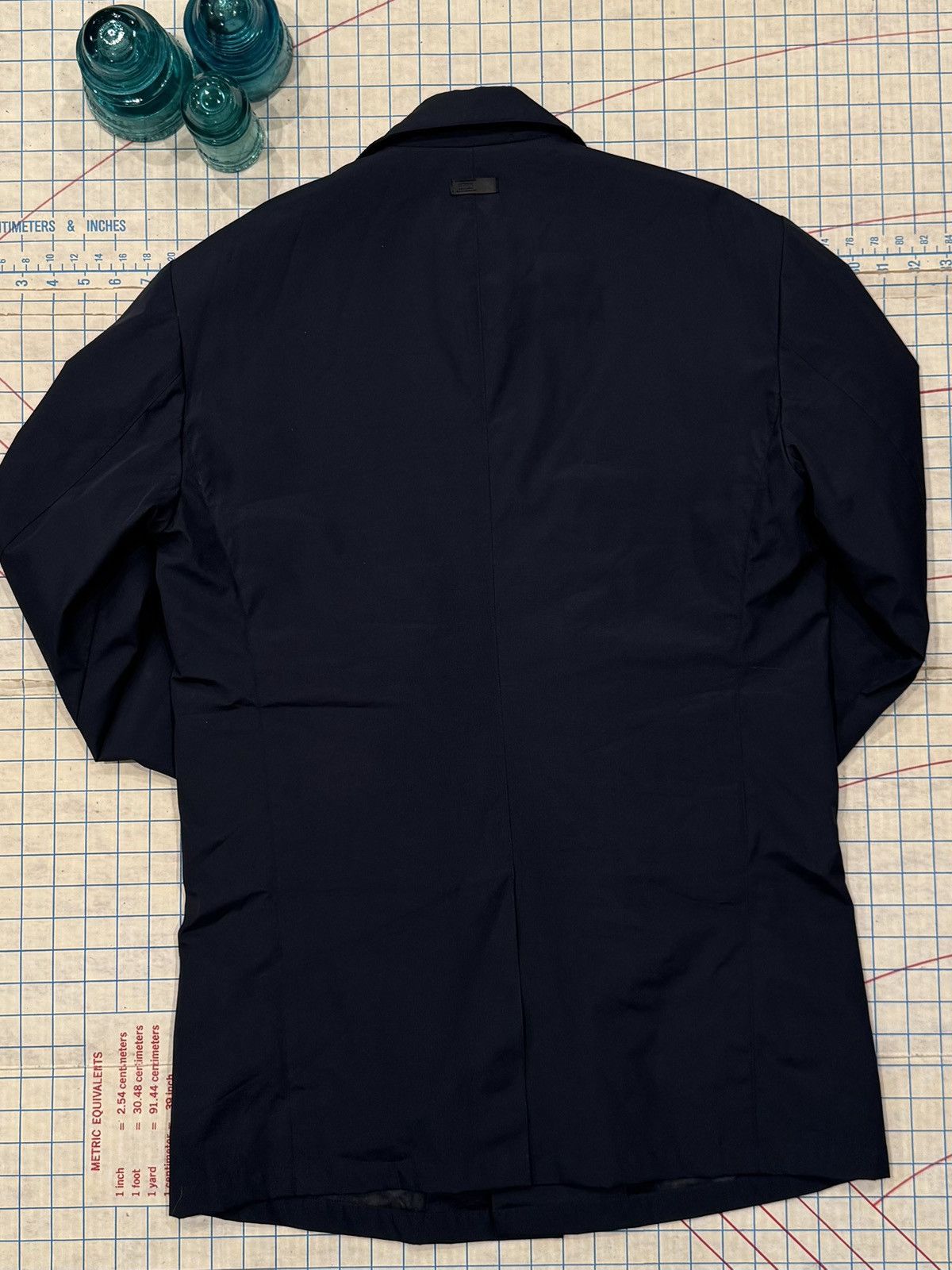 Armani Collezioni Armani Collezioni Long Coat With Insulating Layer Dark Navy Size US M / EU 48-50 / 2 - 14 Thumbnail