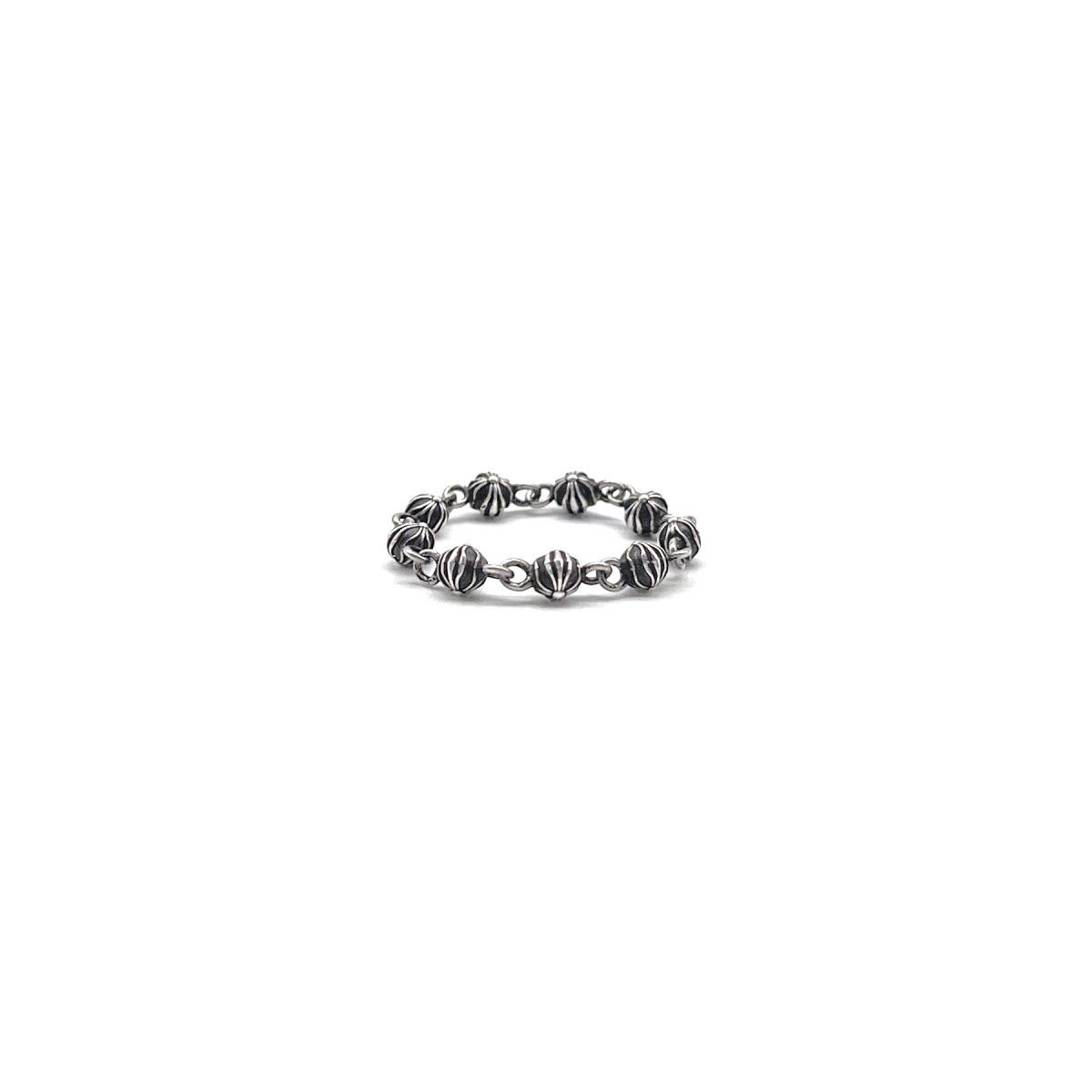 Chrome Hearts Chrome Hearts Silver Cross Ball Ring Size ONE SIZE - 1 Thumbnail