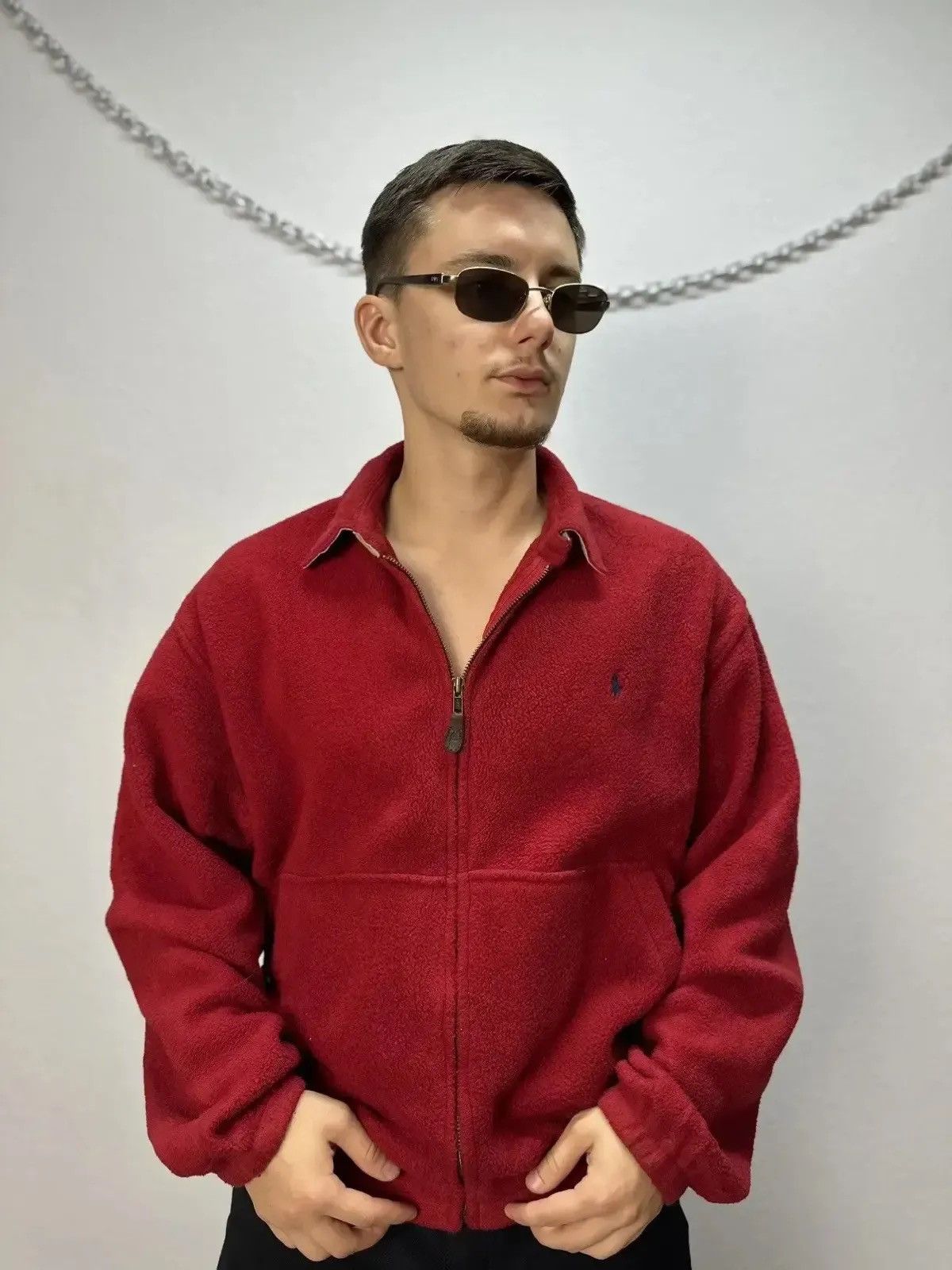 Polo Ralph Lauren Vintage Polo Ralph Lauren fleece Jacket full zip Size US M / EU 48-50 / 2 - 11 Thumbnail