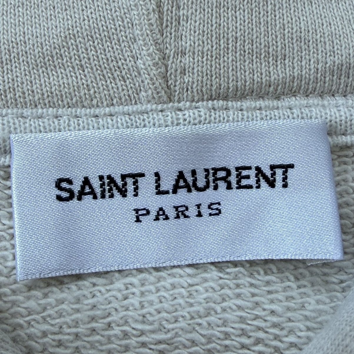 Saint Laurent Paris Saint Laurent - 2018 Distressed Robot Print Hoodie Size US XS / EU 42 / 0 - 9 Thumbnail