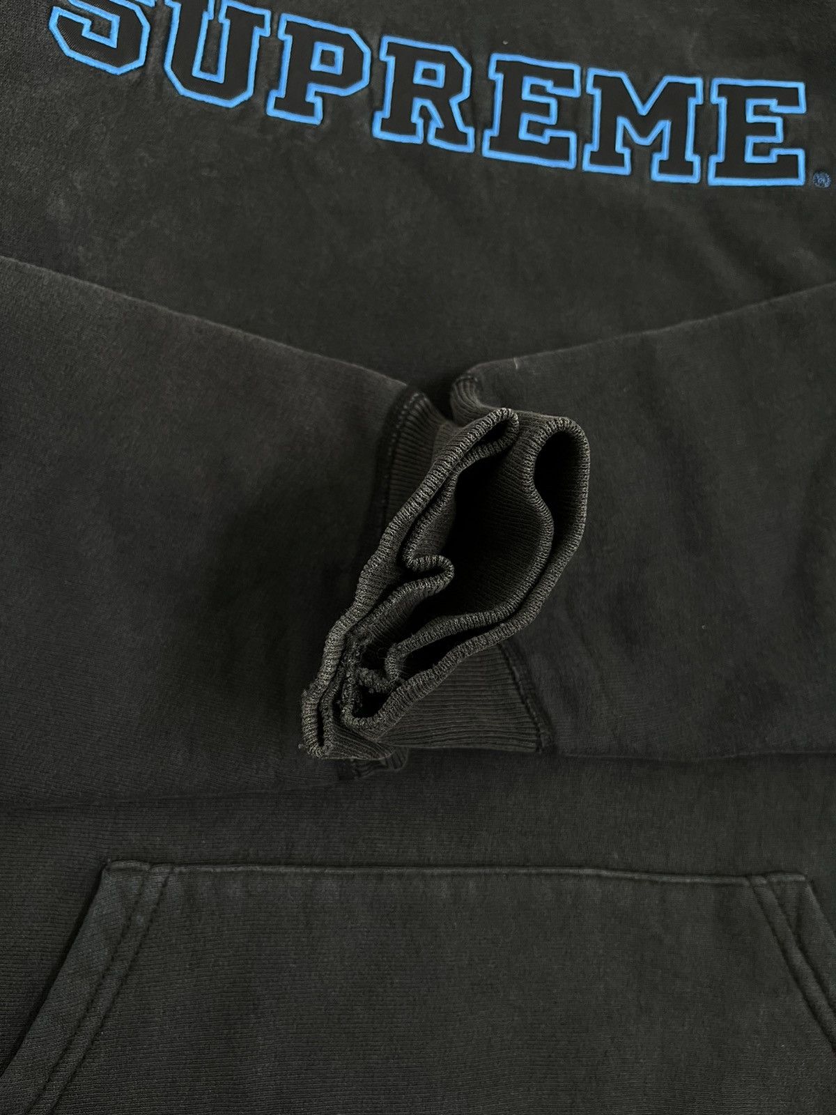 Supreme × Vintage Supreme Spell Out Outline Blue Size US L / EU 52-54 / 3 - 5 Thumbnail