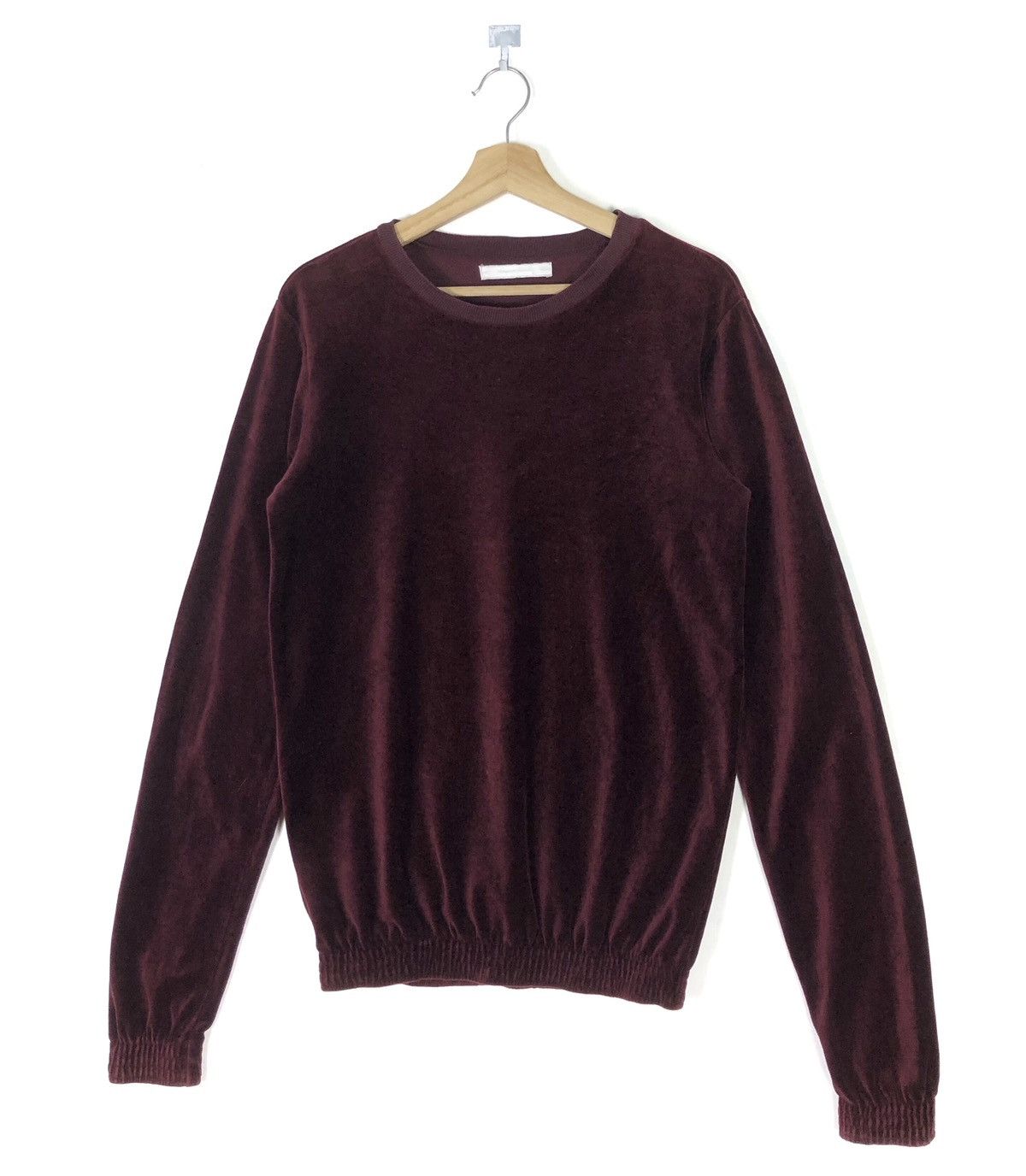 Number (N)ine RARE🔥VINTAGE NUMBER NINE VELVET BAGGY SLEEVES SWEATSHIRT Size US M / EU 48-50 / 2 - 3 Thumbnail