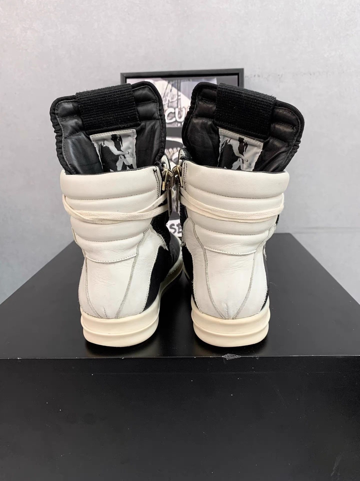 Rick Owens Rick Owens Inverted Triangle Geobasket K34 Size US 5 / IT 35 - 7 Thumbnail