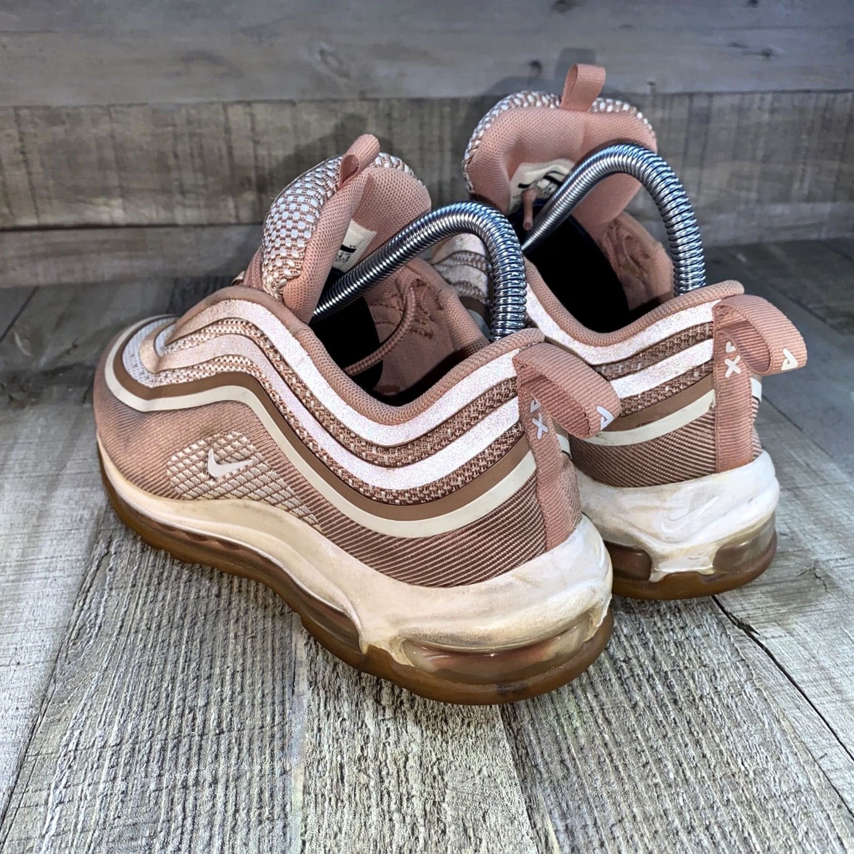 Nike Nike Air Max 97 Ultra Rose Gold Gum Pink Low Top Women’s 7 917704-600 Size US 5 / IT 35 - 3 Thumbnail