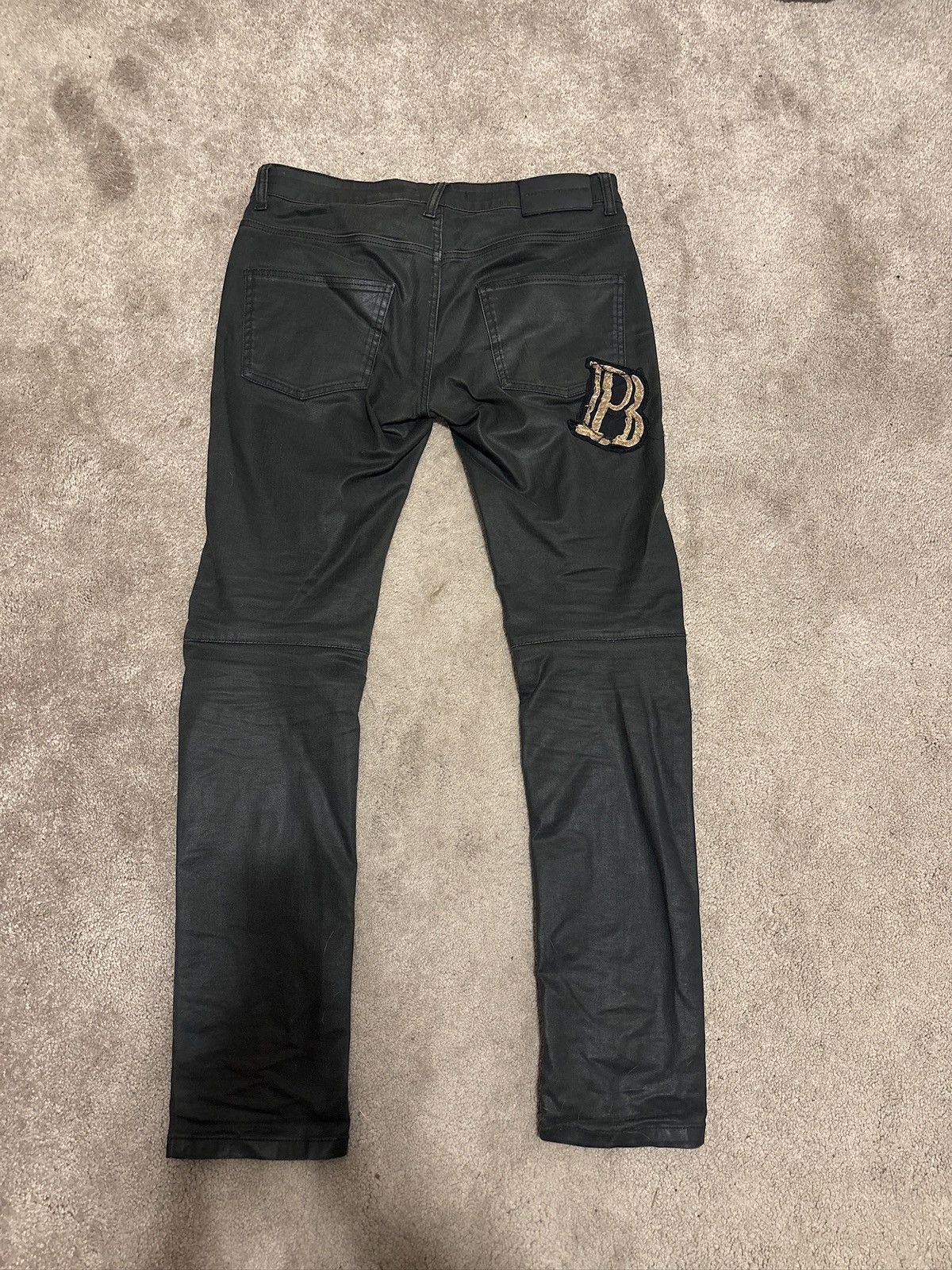 Pierre Balmain Pierre Balmain Biker Jeans Size US 31 - 2 Thumbnail