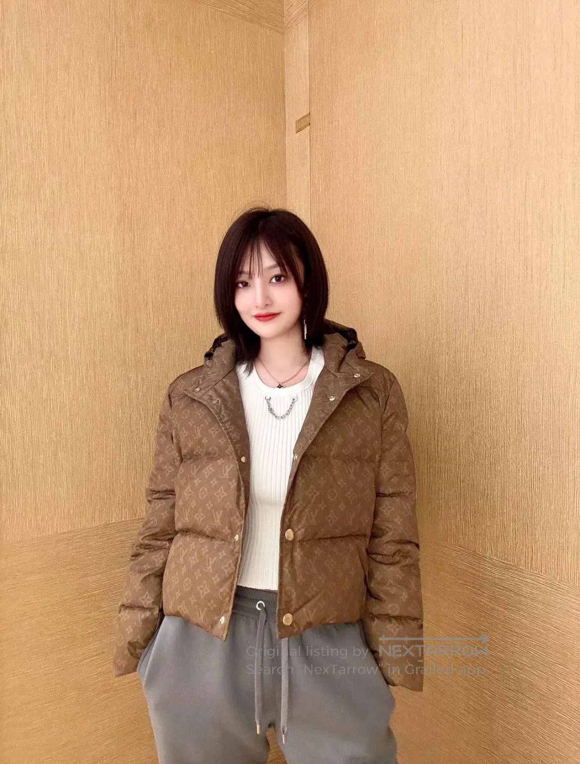 Louis Vuitton LV 2025 Monogram Puffer Jacket. Size XXS / US 00 / IT 34 - 9 Thumbnail
