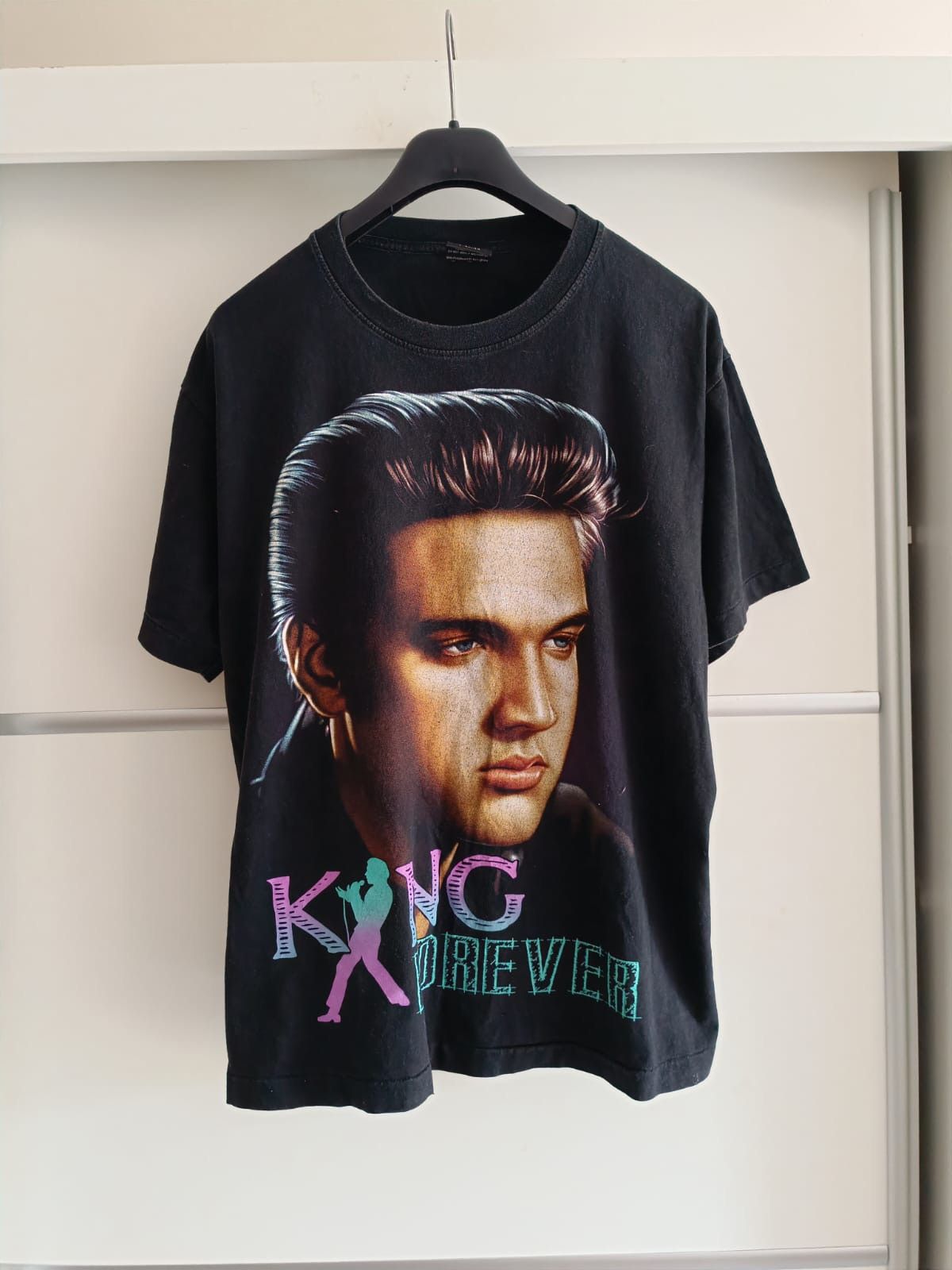 Band Tees × Vintage Elvis Presley King forever t-shirt Size US L / EU 52-54 / 3 - 1 Thumbnail