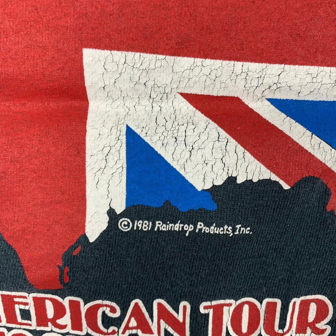 Hanes Vintage 1981 The Rolling Stones North American Tour Tee Size US S / EU 44-46 / 1 - 10 Thumbnail