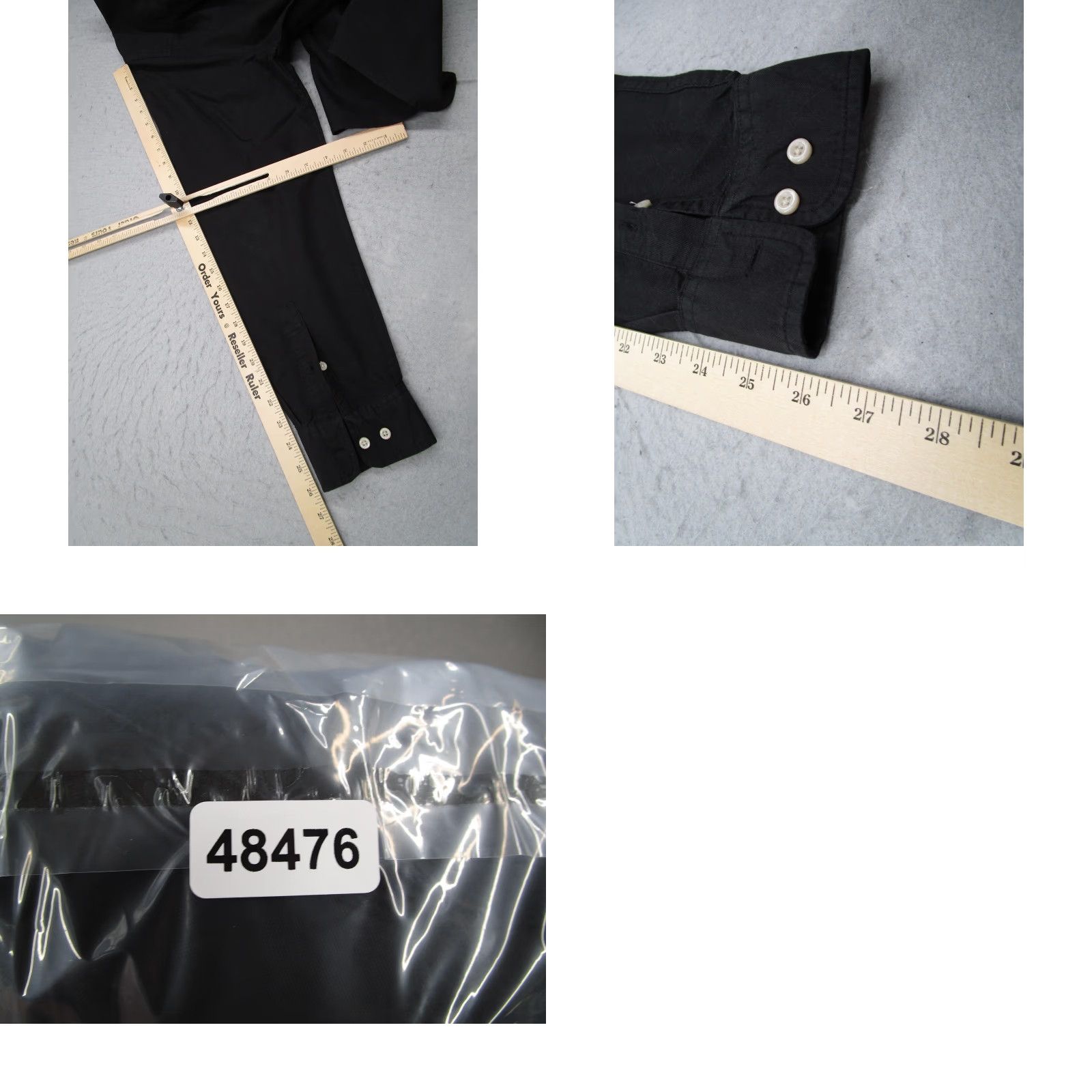 Zara VINTAGE Zara Men's Shirt XL Long Sleeve Button Down Casual Modern Cotton Twill Black Pockets 2010s Size US XL / EU 56 / 4 - 8 Thumbnail