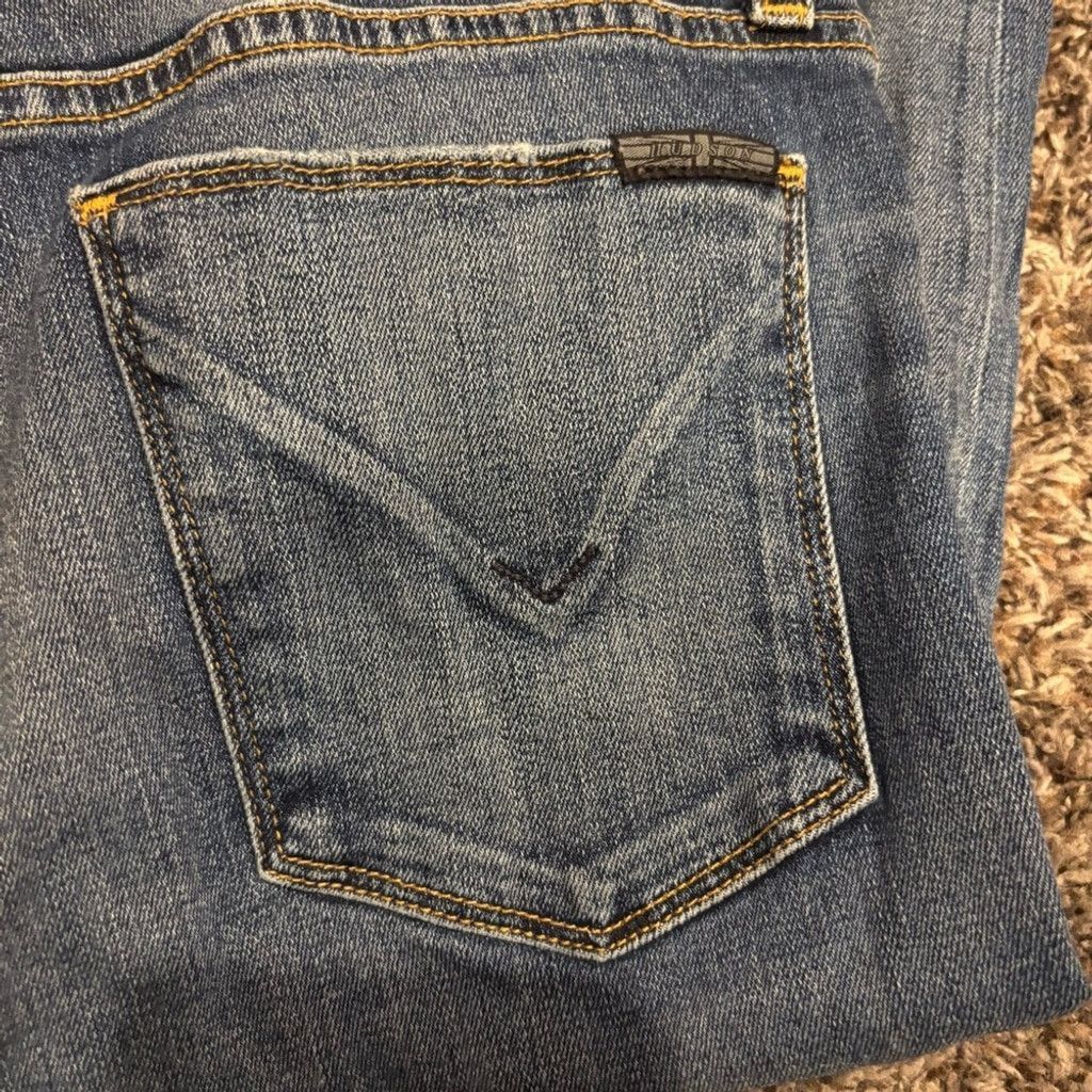 Hudson Hudson Jeans Women's Faded Blue Skinny Jeans Size 27" / US 4 / IT 40 - 2 Thumbnail
