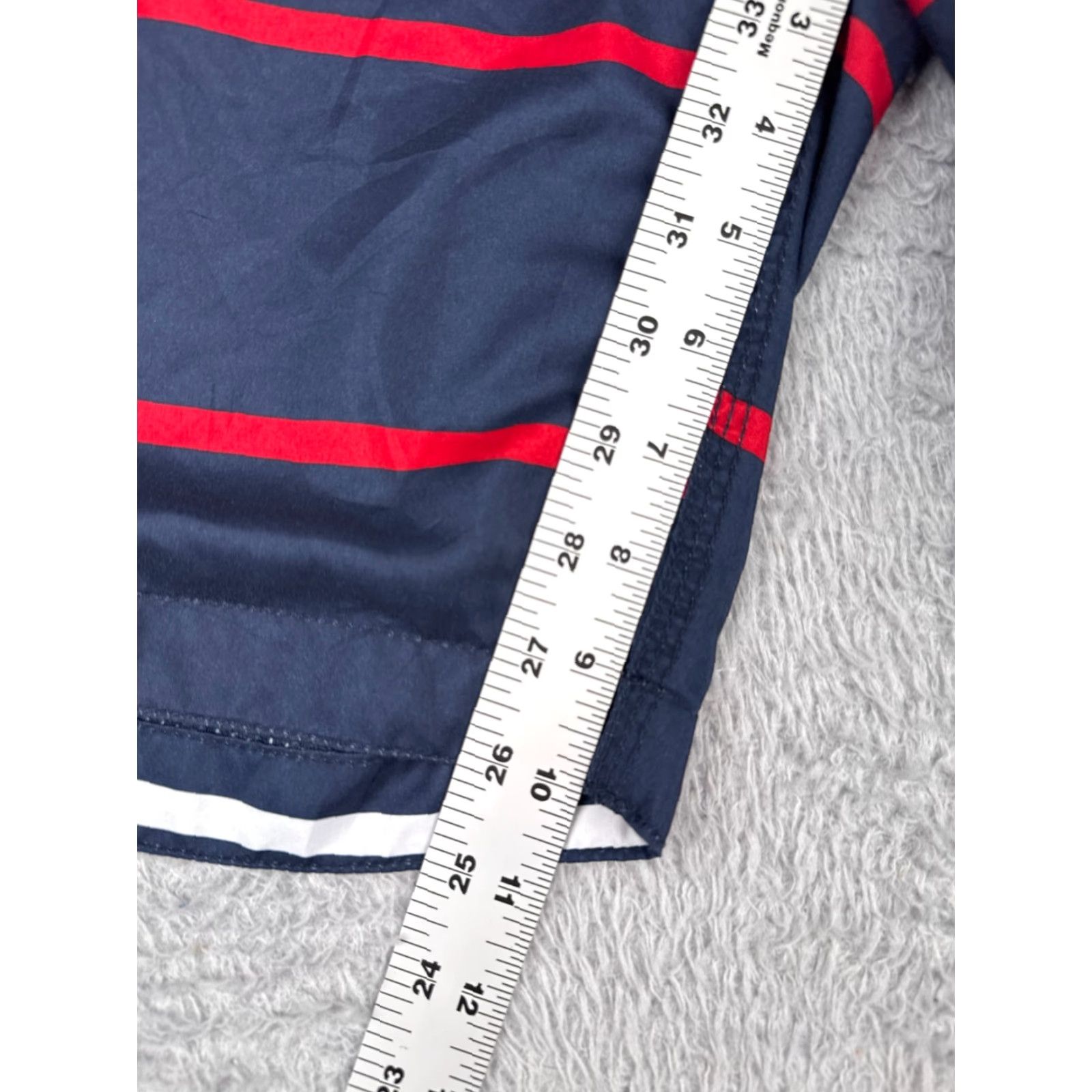 Old Navy Old Navy Swim Trunks Mens XL Blue Stripe Board Shorts Beach Surf 39x10 Size US 36 / EU 52 - 7 Thumbnail