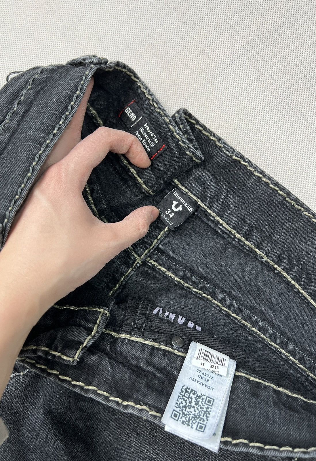 True Religion Pants True Religion Drip Logo New Collection Size US 34 / EU 50 - 3 Thumbnail