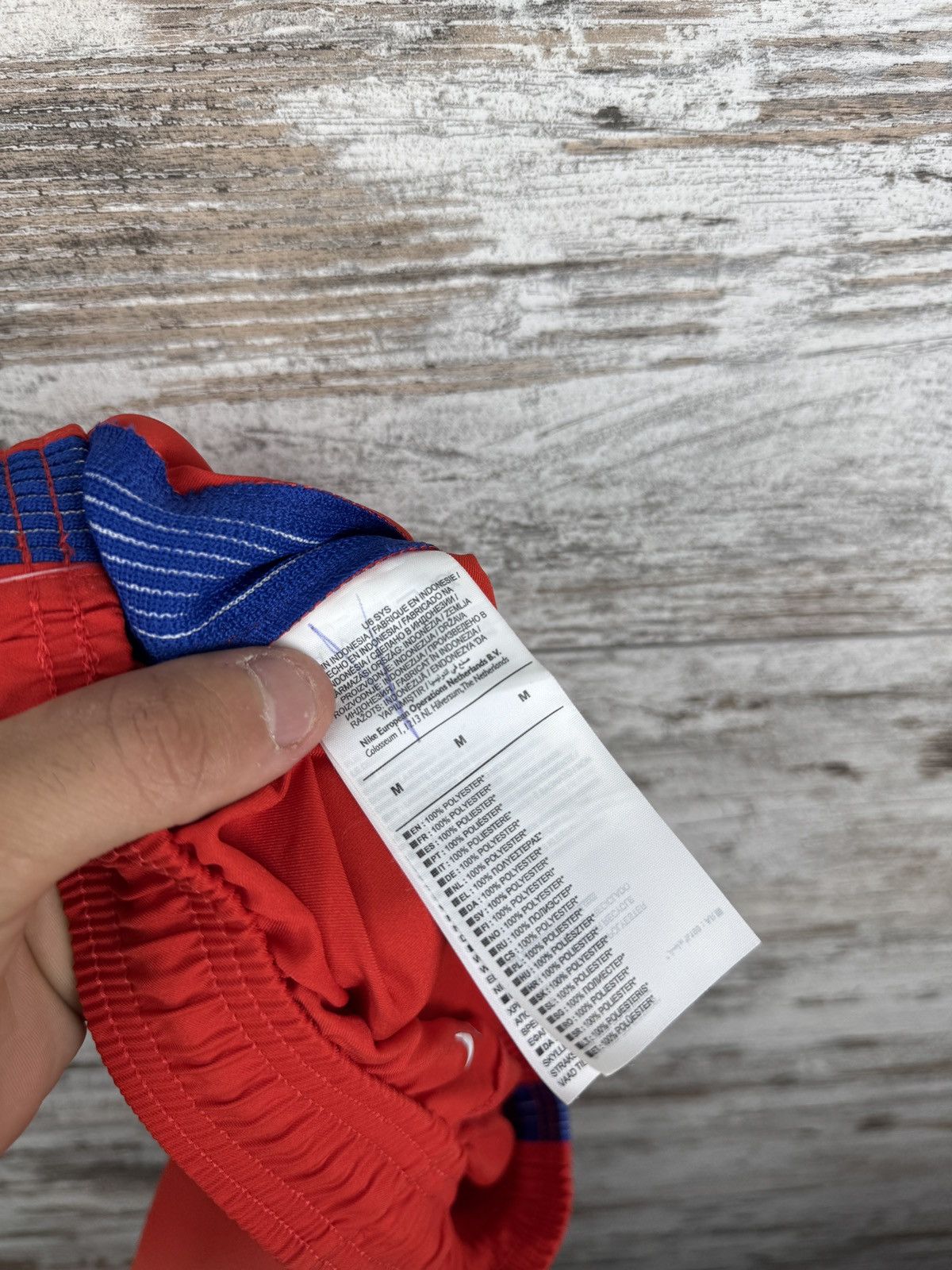 Nike × Vintage New Mens Vintage Nike England national team soccer shorts Size US 32 / EU 48 - 11 Thumbnail
