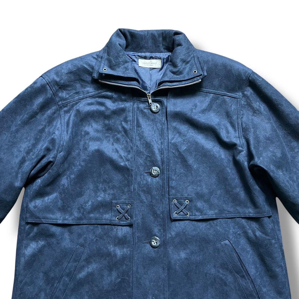 If Six Was Nine × Japanese Brand × Le Grande Bleu (L.G.B.) OFFER🤝 JAPANESE BRAND VINGT MIEL POUR FEMMES SUEDE JACKET Size US M / EU 48-50 / 2 - 4 Thumbnail