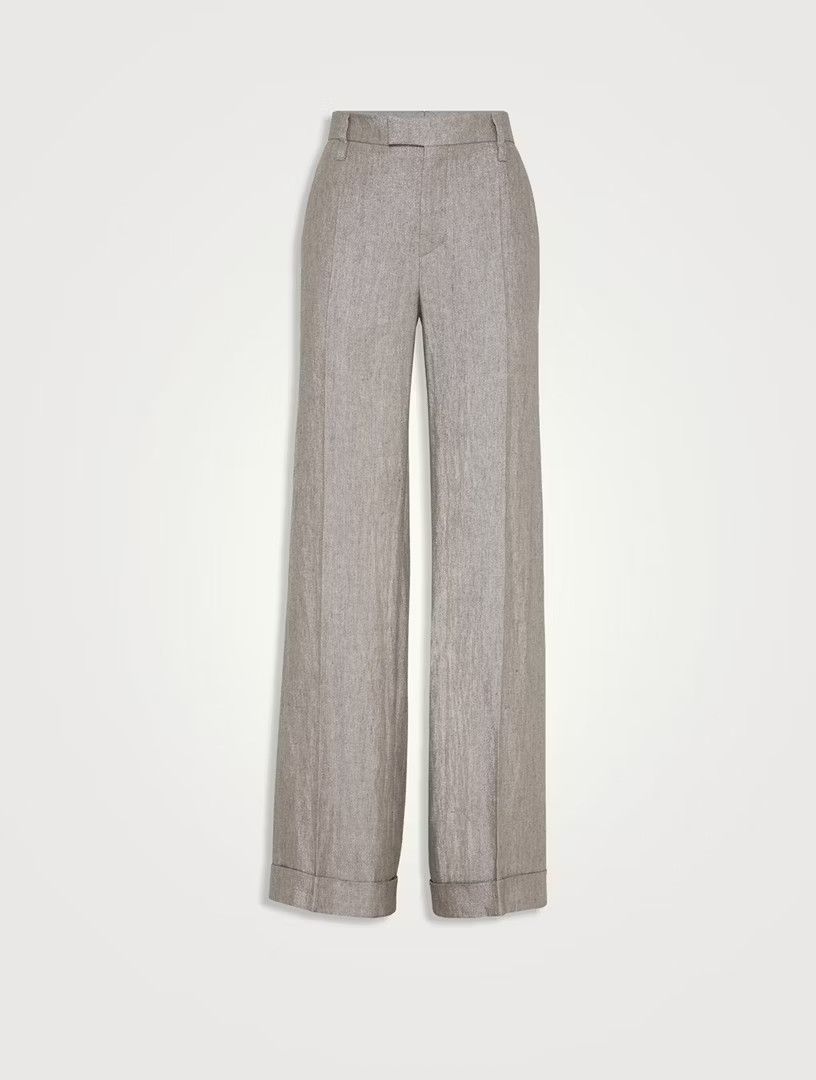 Brunello Cucinelli o1la1rc1a0425 Pants in Brown Size 26" / US 2 / IT 38 - 1 Thumbnail