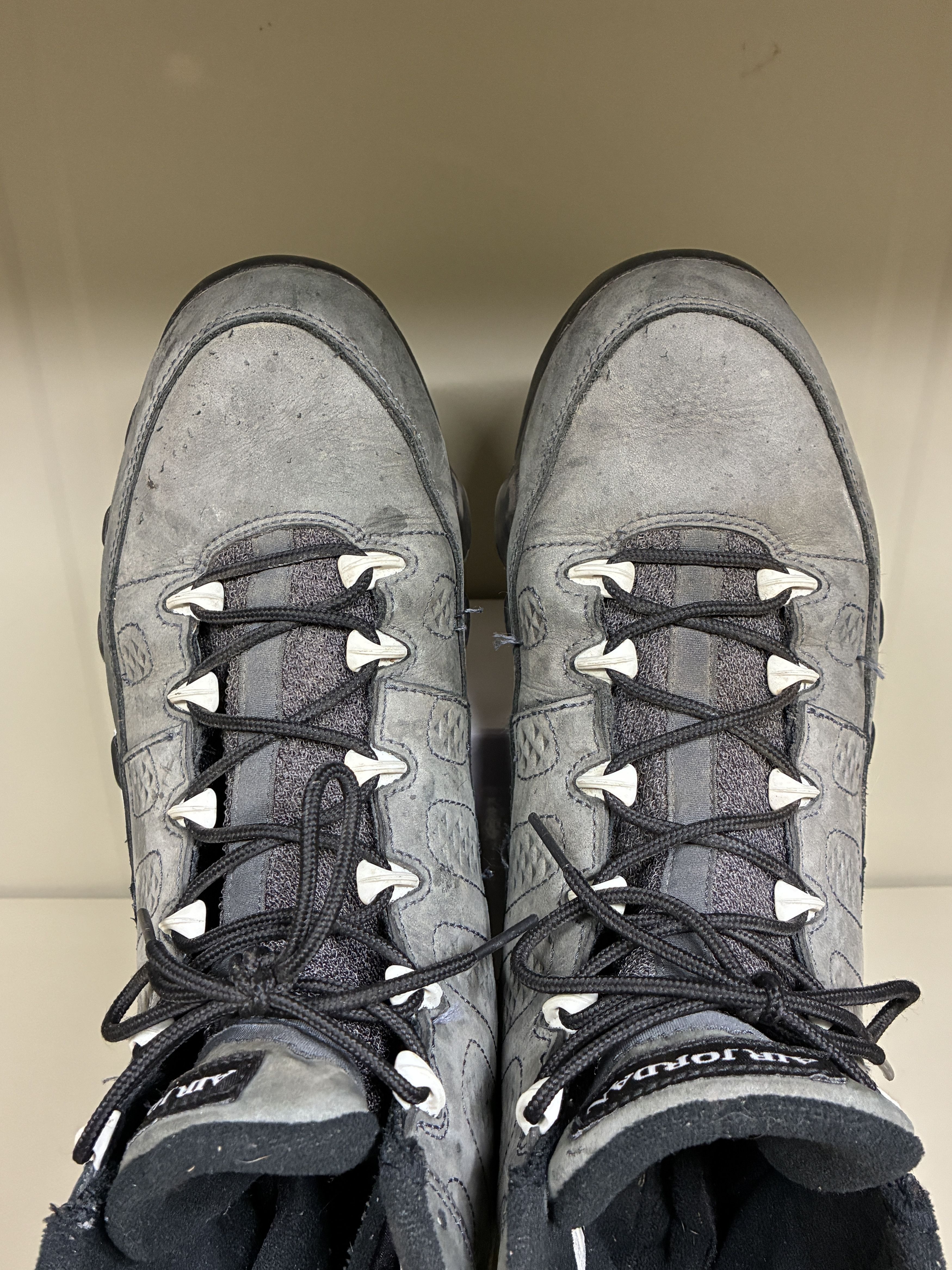 Nike Nike Air Jordan 9 Retro Anthracite Black 302370-013 10.5 Size US 10.5 / EU 43-44 - 4 Thumbnail