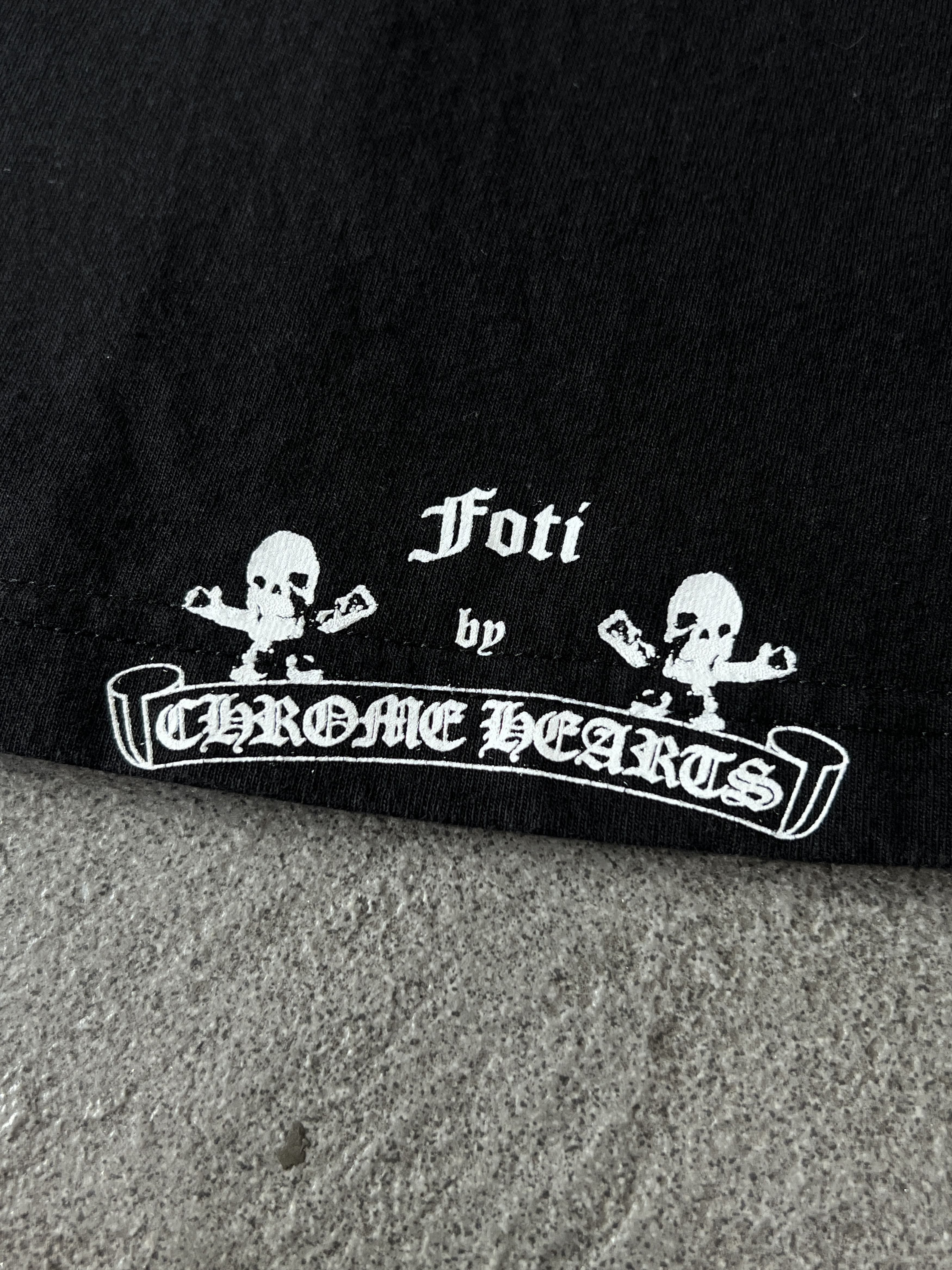 Chrome Hearts Chrome Hearts FOTI Skull Pocket Tee Black M USA Size US M / EU 48-50 / 2 - 3 Thumbnail