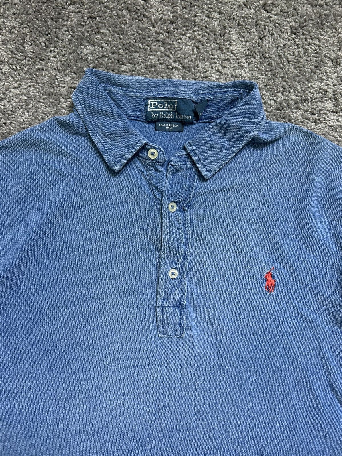 Polo Ralph Lauren Vintage 80s Polo Ralph Lauren Faded Denim Weatherweight Size US L / EU 52-54 / 3 - 2 Thumbnail