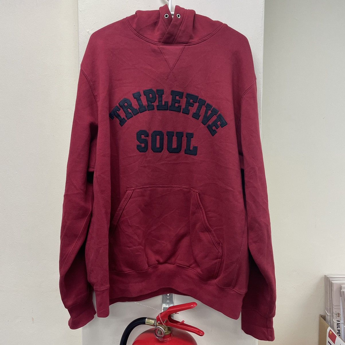Triple 5 Soul × Vintage Triple 5 Soul Spellout Hoodie vintage Size US L / EU 52-54 / 3 - 1 Thumbnail