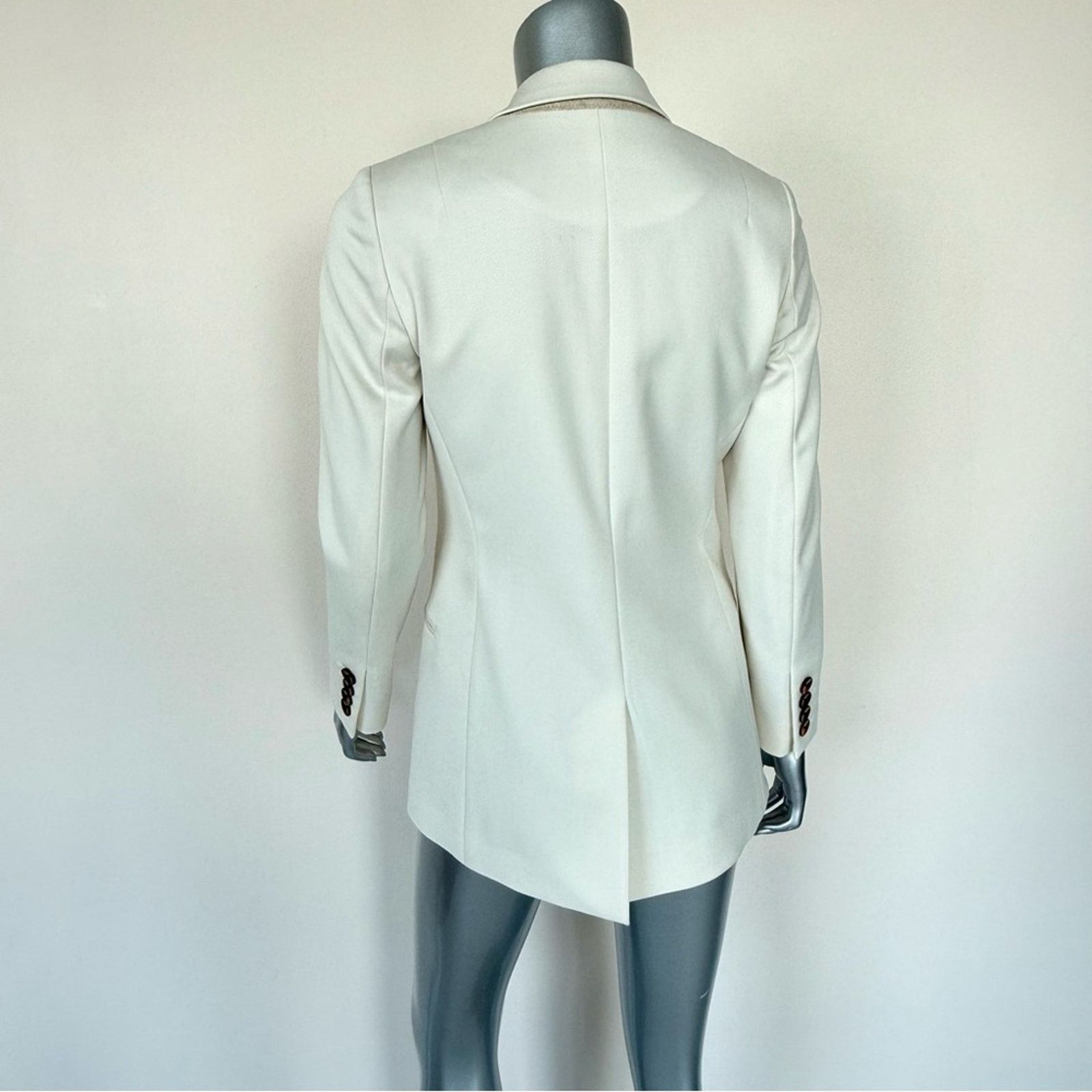 Reiss REISS women white jacket blazer size 2 US Retail 650$ Size XS / US 0-2 / IT 36-38 - 3 Thumbnail
