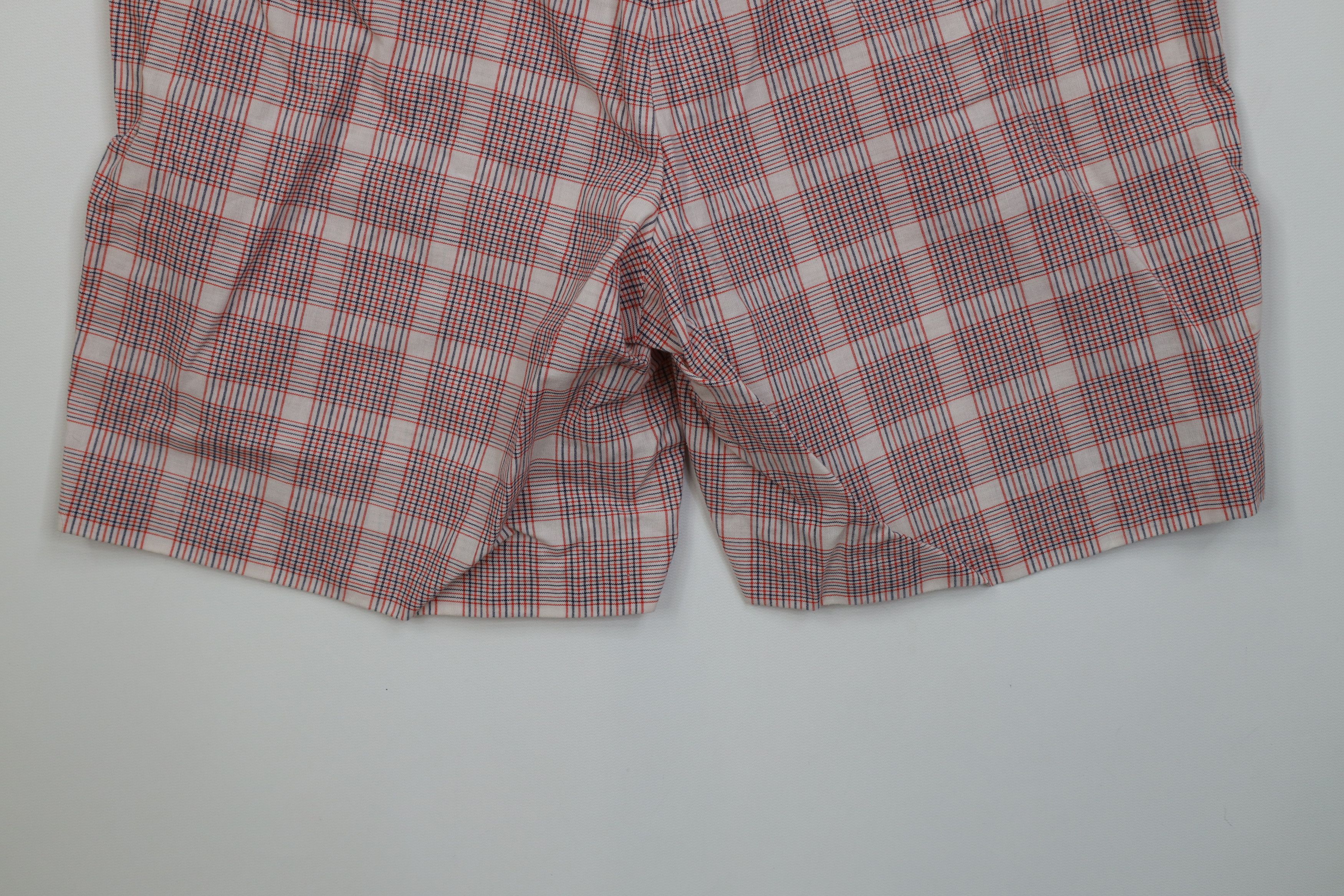 Vintage Vintage 50s Streetwear Lightweight Chino Shorts Red USA Size 30" / US 8 / IT 44 - 11 Thumbnail