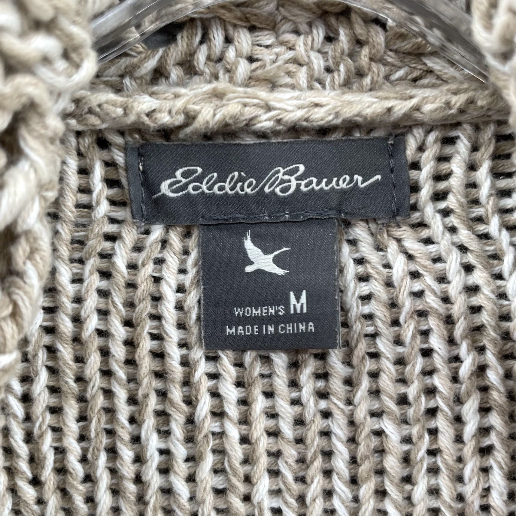 Eddie Bauer Eddie Bauer Open Cardigan Women's Med Knit Corpcore Classic Travel Preppy Office Size M / US 6-8 / IT 42-44 - 2 Thumbnail