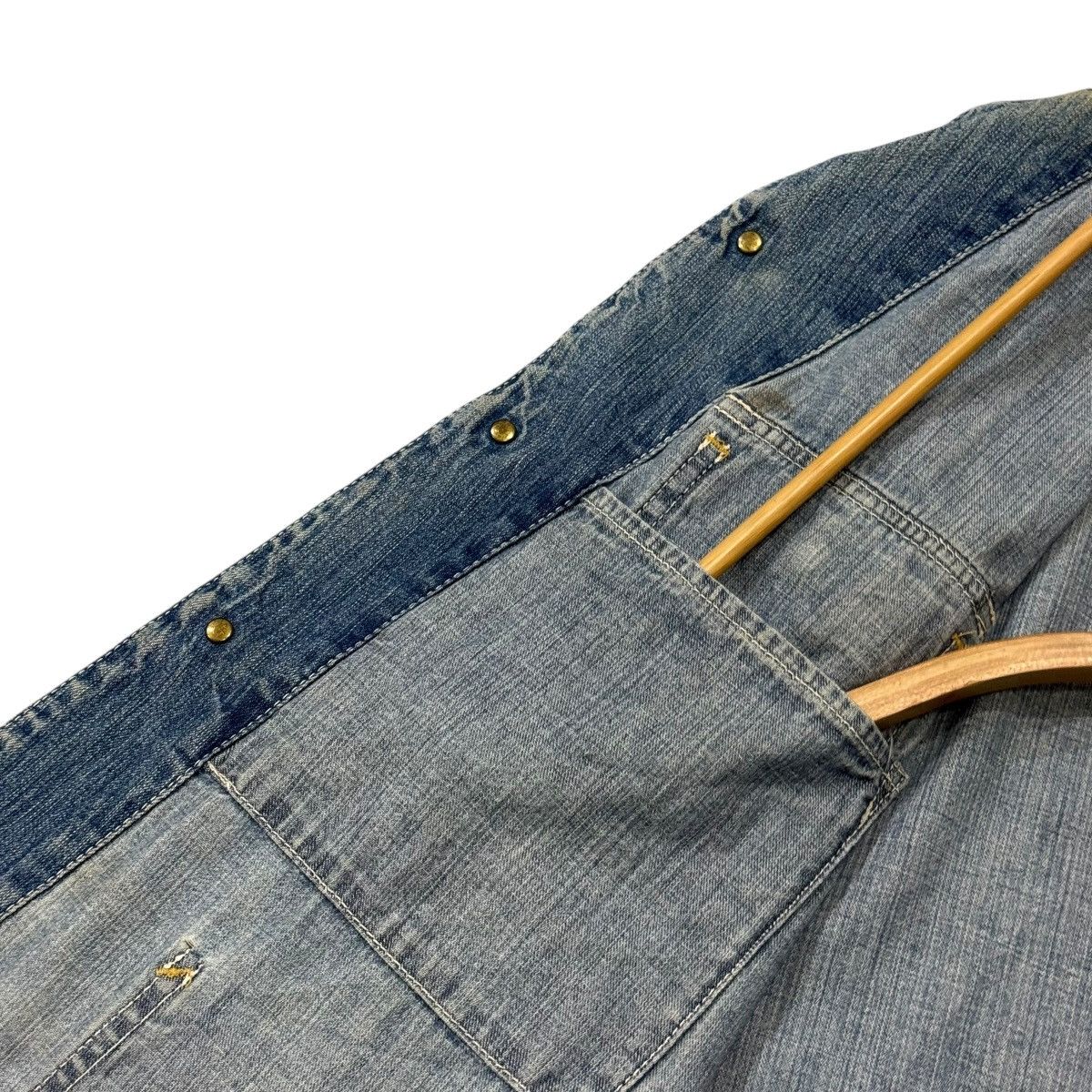 Edwin Vintage Edwin Chore Worker Distressed Denim Jacket Size US M / EU 48-50 / 2 - 22 Thumbnail