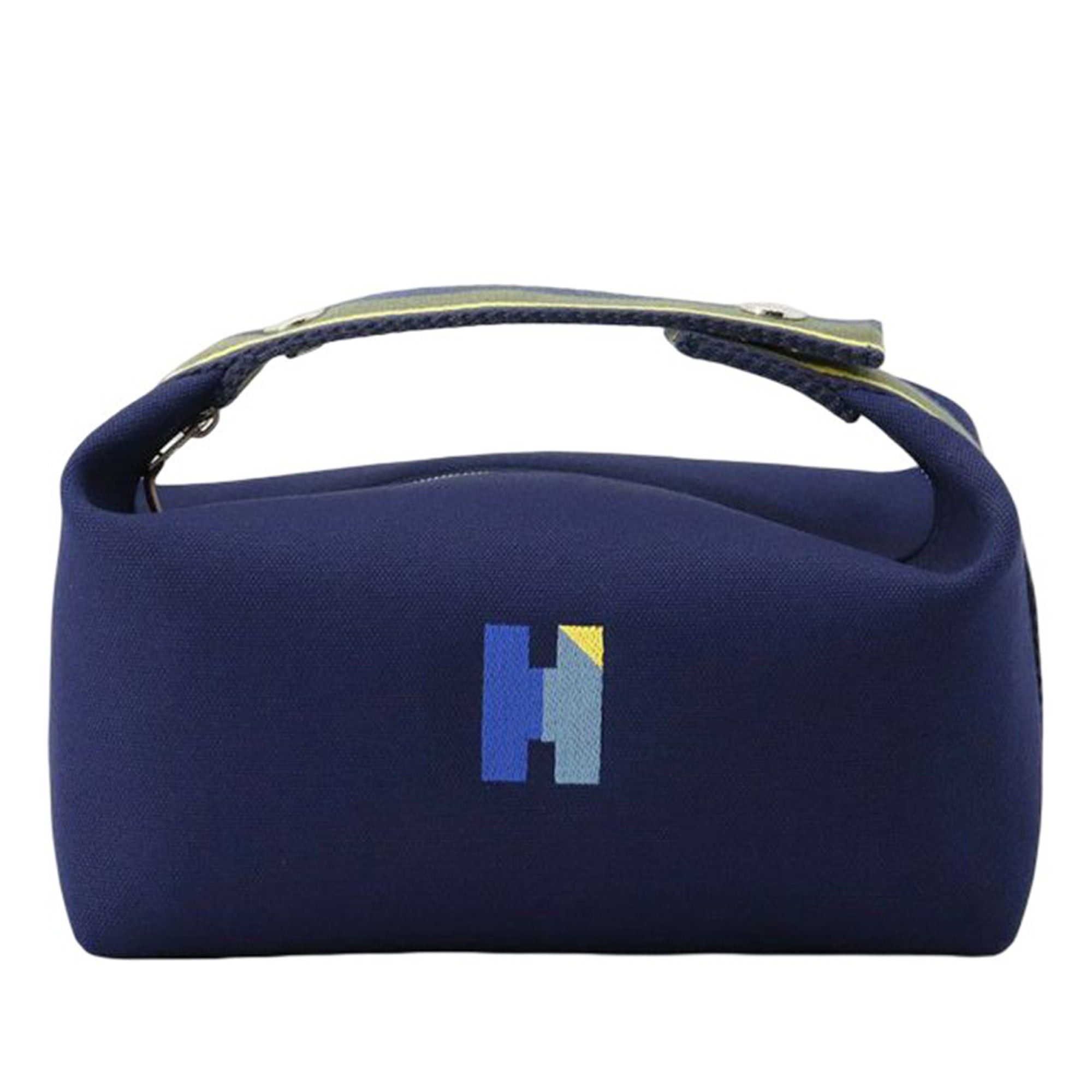 Hermes Small Toile Bride A Brac H Pavillon Case Size ONE SIZE - 1 Thumbnail