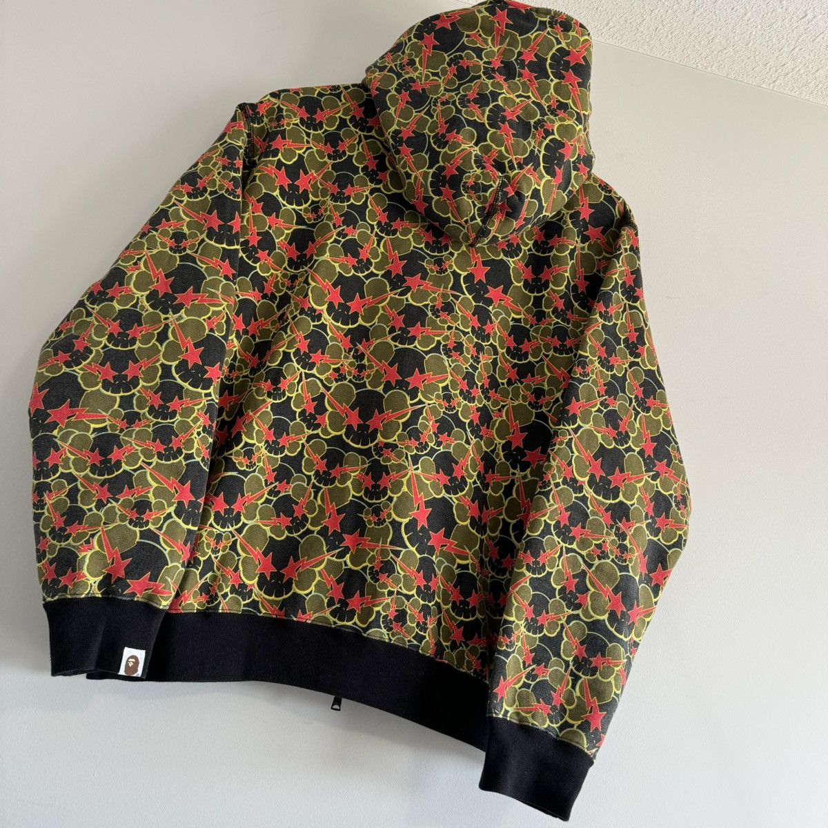 Bape × Kaws Bape x Kaws Skullsta Full Zip Hoodie Size US M / EU 48-50 / 2 - 8 Thumbnail