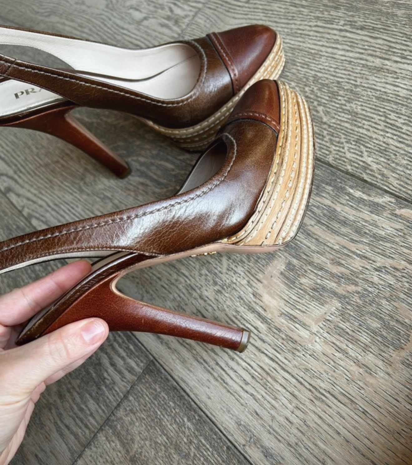 Prada Prada heels SS 2009 Size US 7 / IT 37 - 4 Thumbnail