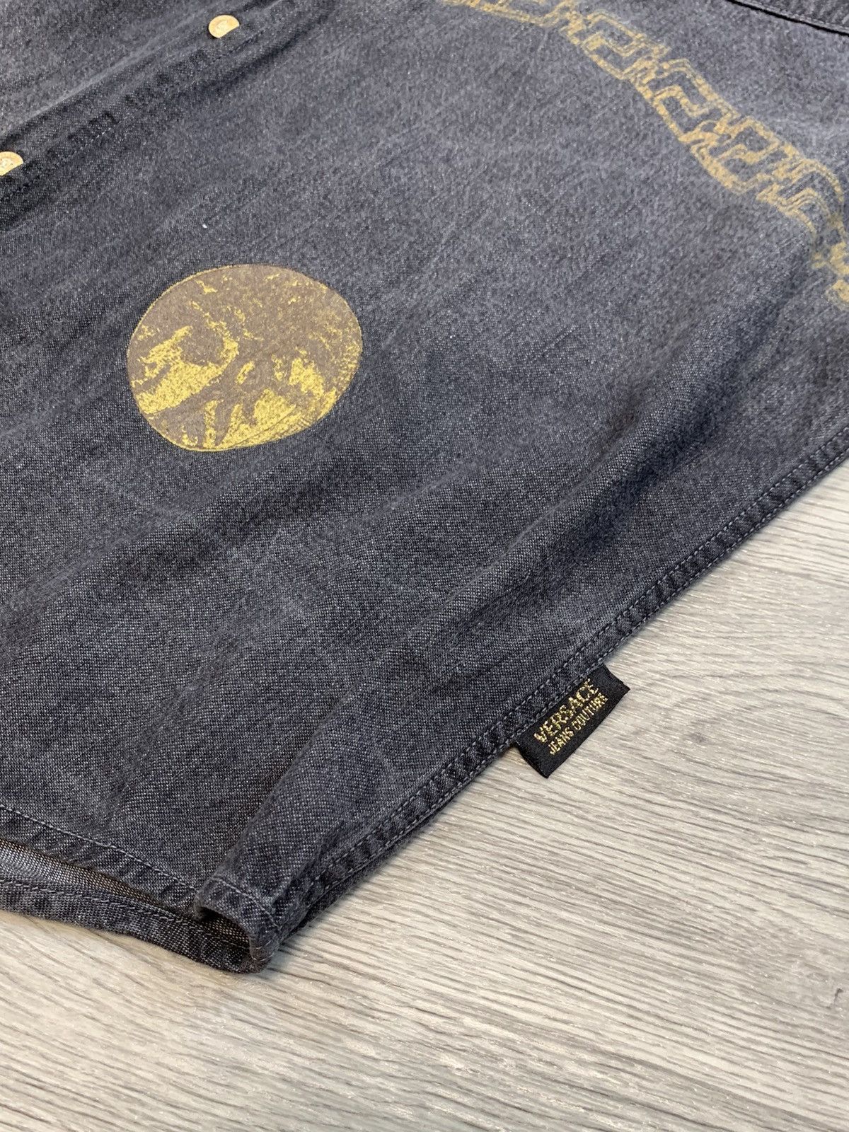 Versace Jeans Couture × Vintage Versace jeans couture vintage denim shirt Size US M / EU 48-50 / 2 - 8 Thumbnail