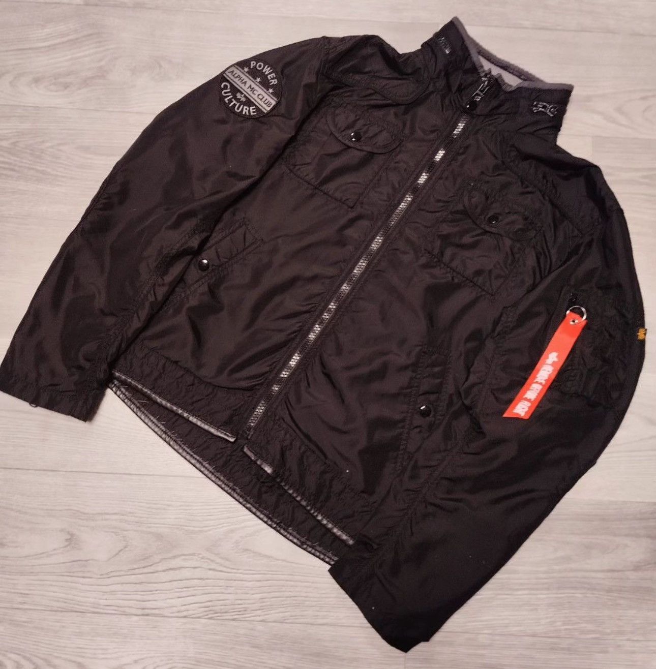 Alpha Industries × Vintage Vintage Bomber Alpha Industries Size US XL / EU 56 / 4 - 1 Thumbnail
