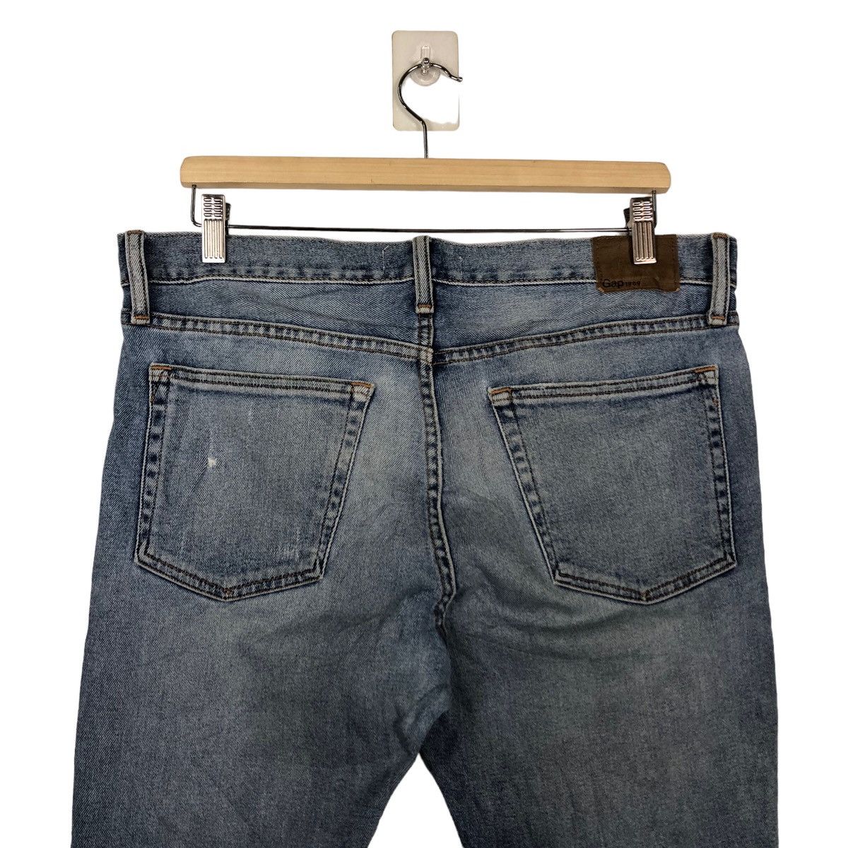 Japanese Brand 🔥90’s Rare Distressed Denim Jeans Vintage Gap 1969 Japan Size US 34 / EU 50 - 8 Thumbnail