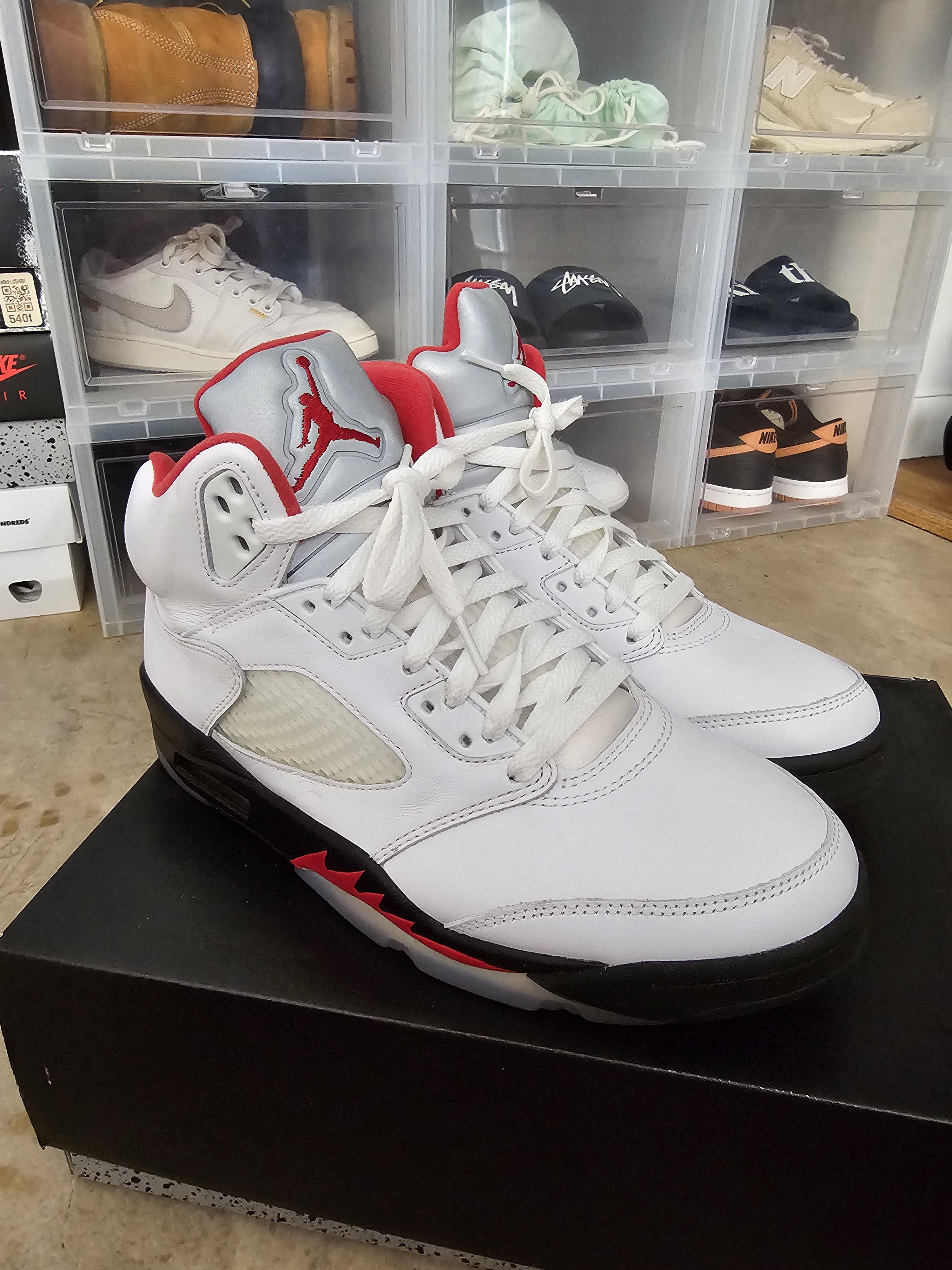 Jordan Brand Jordan 5 Fire red 2020 Size US 8 / EU 41 - 3 Thumbnail