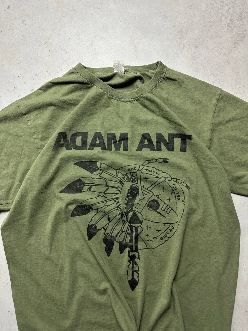 Band Tees × Vintage Vintage Adam Ant Promo Boxy T-shirt L Size US L / EU 52-54 / 3 - 4 Thumbnail