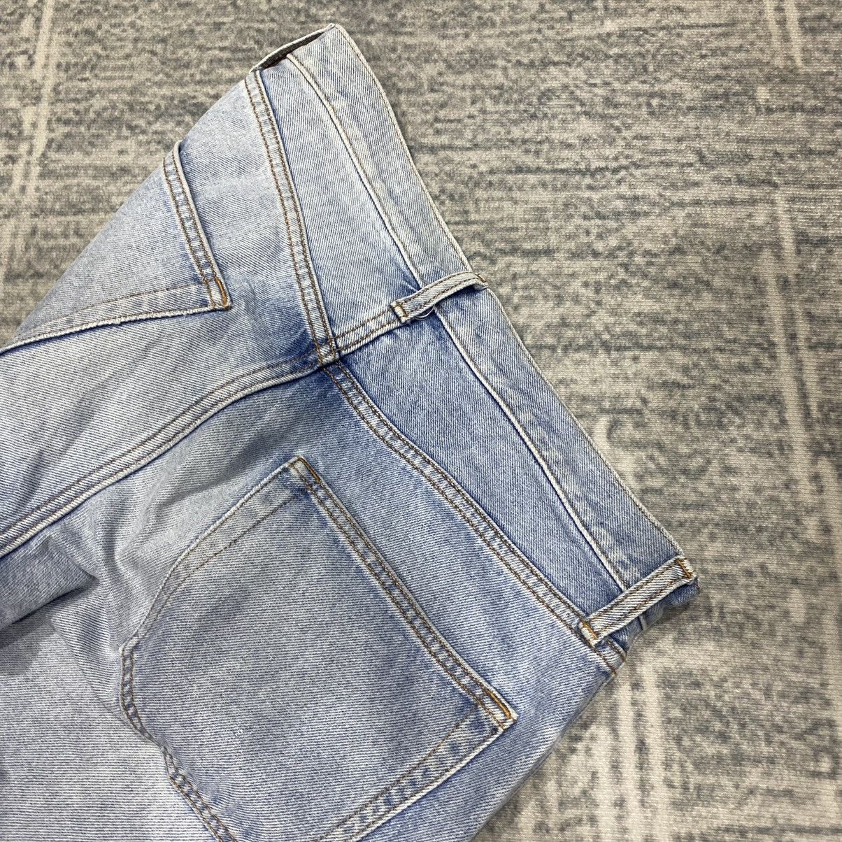 Hysteric Glamour × Japanese Brand × Le Grande Bleu (L.G.B.) Sick☠️ GU Japan Washed Jeans Vintage Size US 32 / EU 48 - 6 Thumbnail