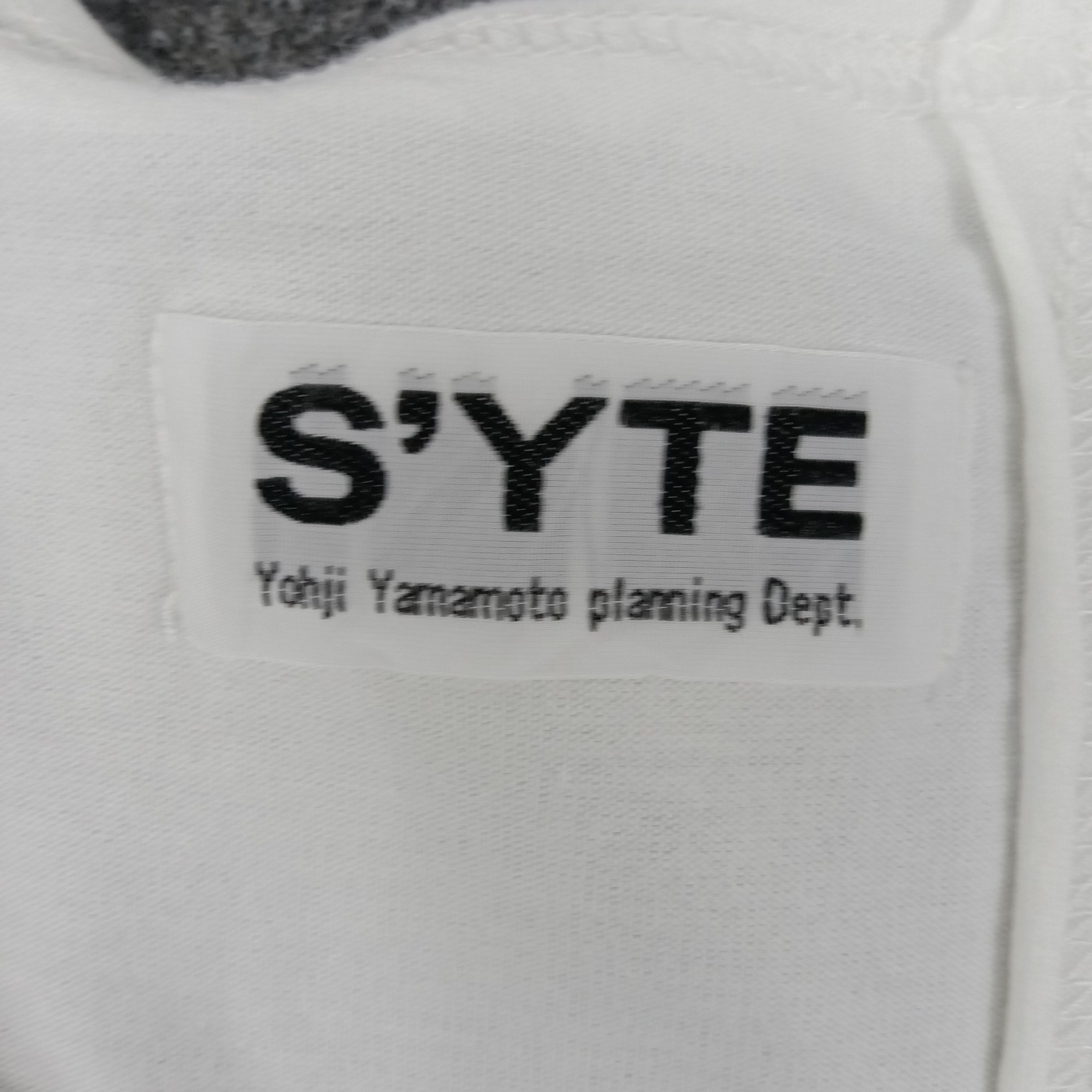 Designer × Vintage × Yohji Yamamoto S'YTE by Yohji Yamamoto Japanese Designer Tshirt Size US XL / EU 56 / 4 - 4 Thumbnail
