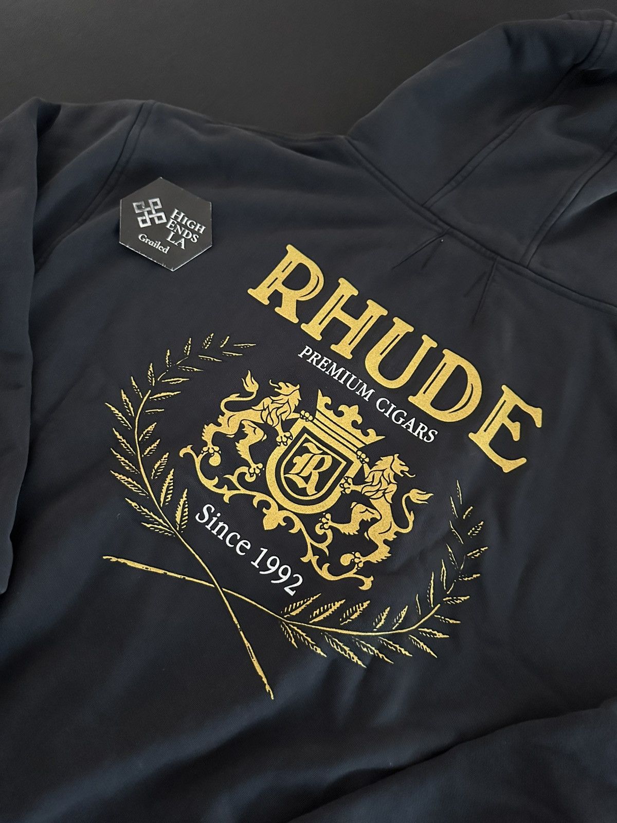 Rhude Rhude Cresta Cigar Hoodie Size US M / EU 48-50 / 2 - 2 Thumbnail