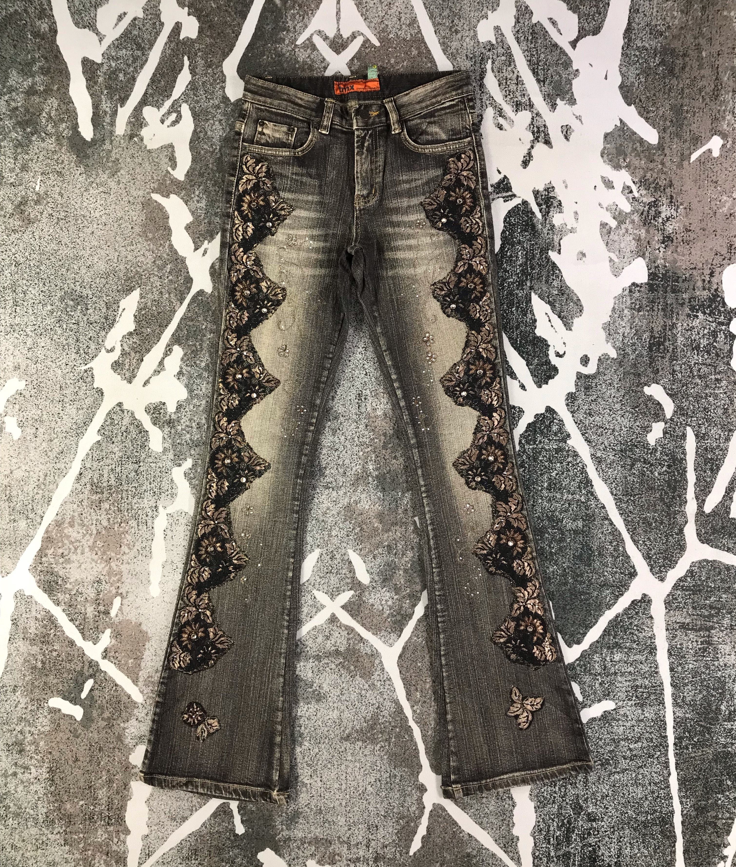 Japanese Brand × RIPVANWINKLE Rip Van Winkle Black Denim
