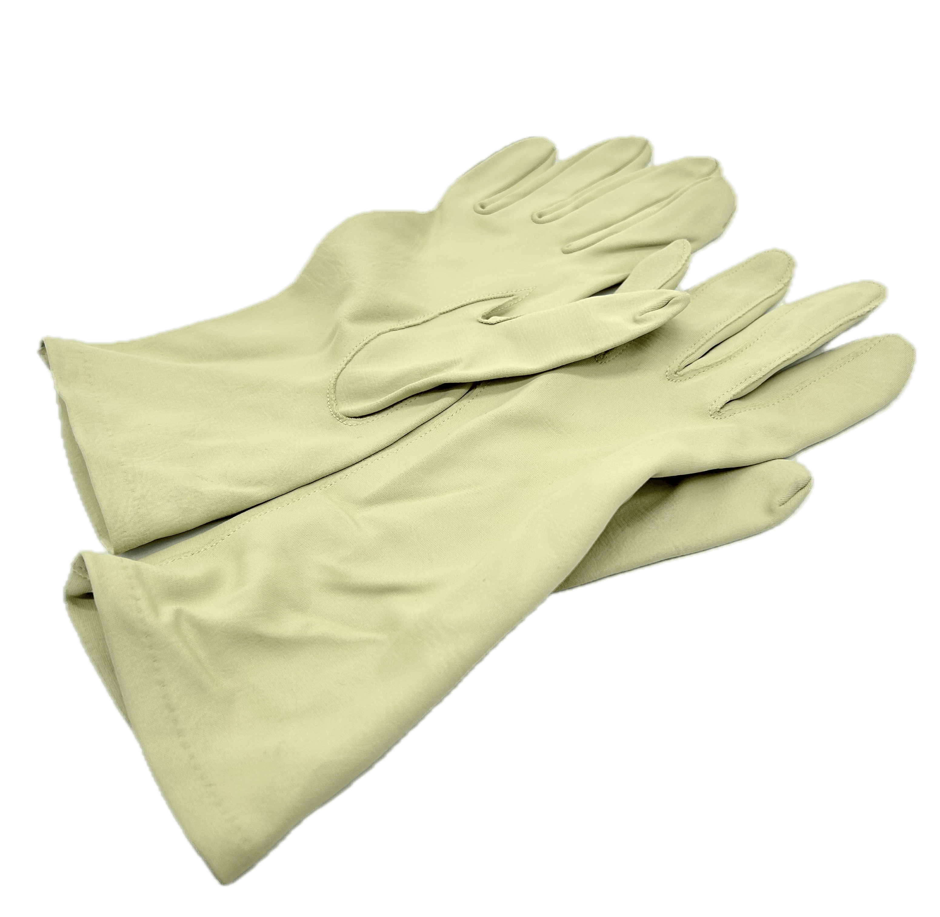 Vintage 1950's Sage Green Gloves Size ONE SIZE - 2 Thumbnail