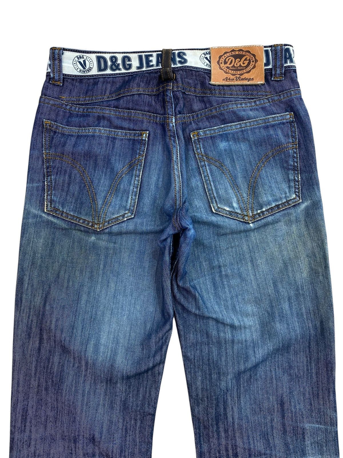 Dolce & Gabbana Vintage Dolce & Gabbana whiskers Ripped Jeans Size US 30 / EU 46 - 11 Thumbnail
