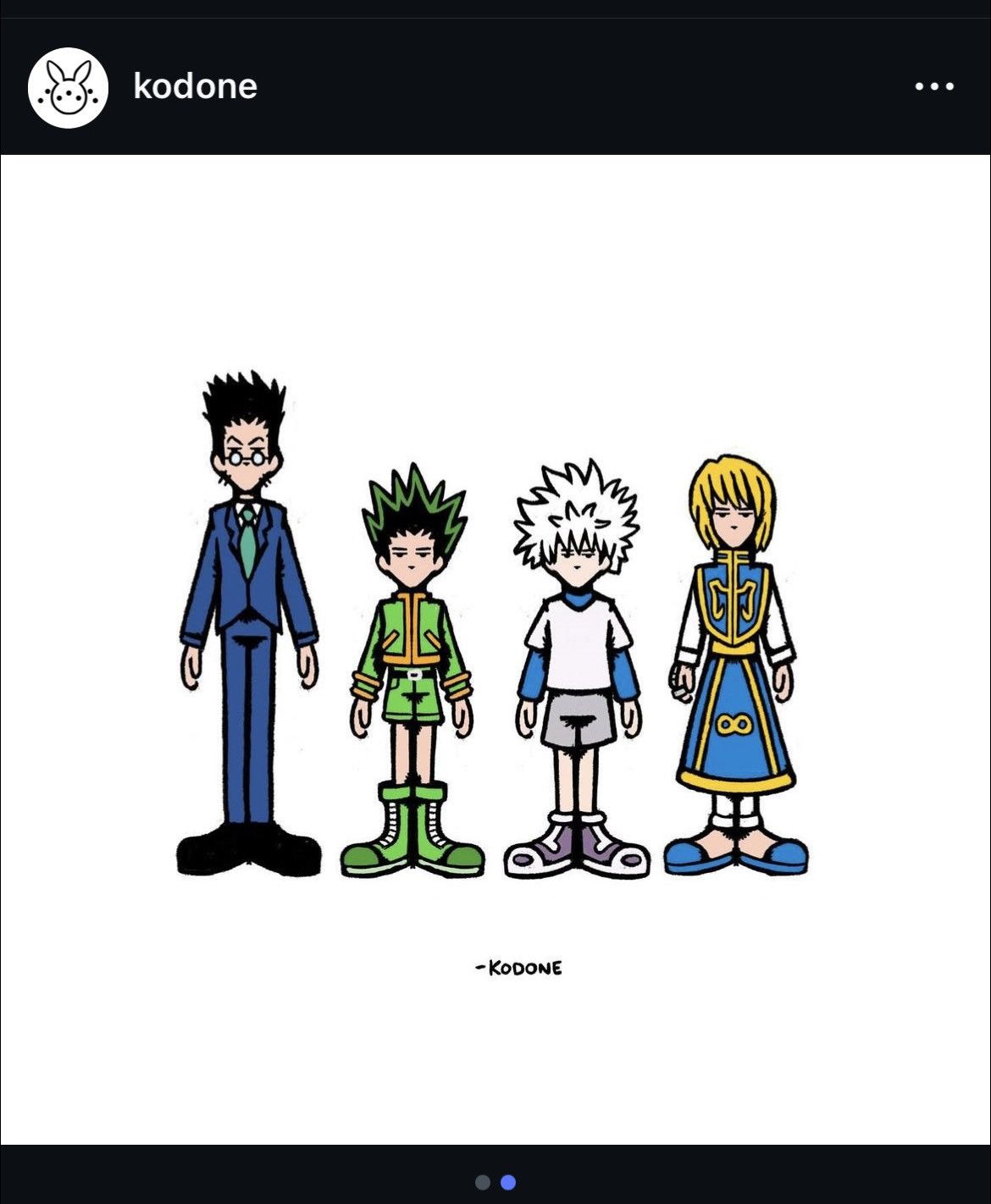 Kodone Kodone HunterxHunter Tee Size US XXL / EU 58 / 5 - 4 Thumbnail
