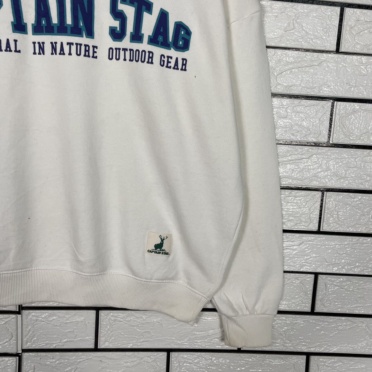 Japanese Brand Captain Stag Big Logo Sweatshirt Size US M / EU 48-50 / 2 - 4 Thumbnail