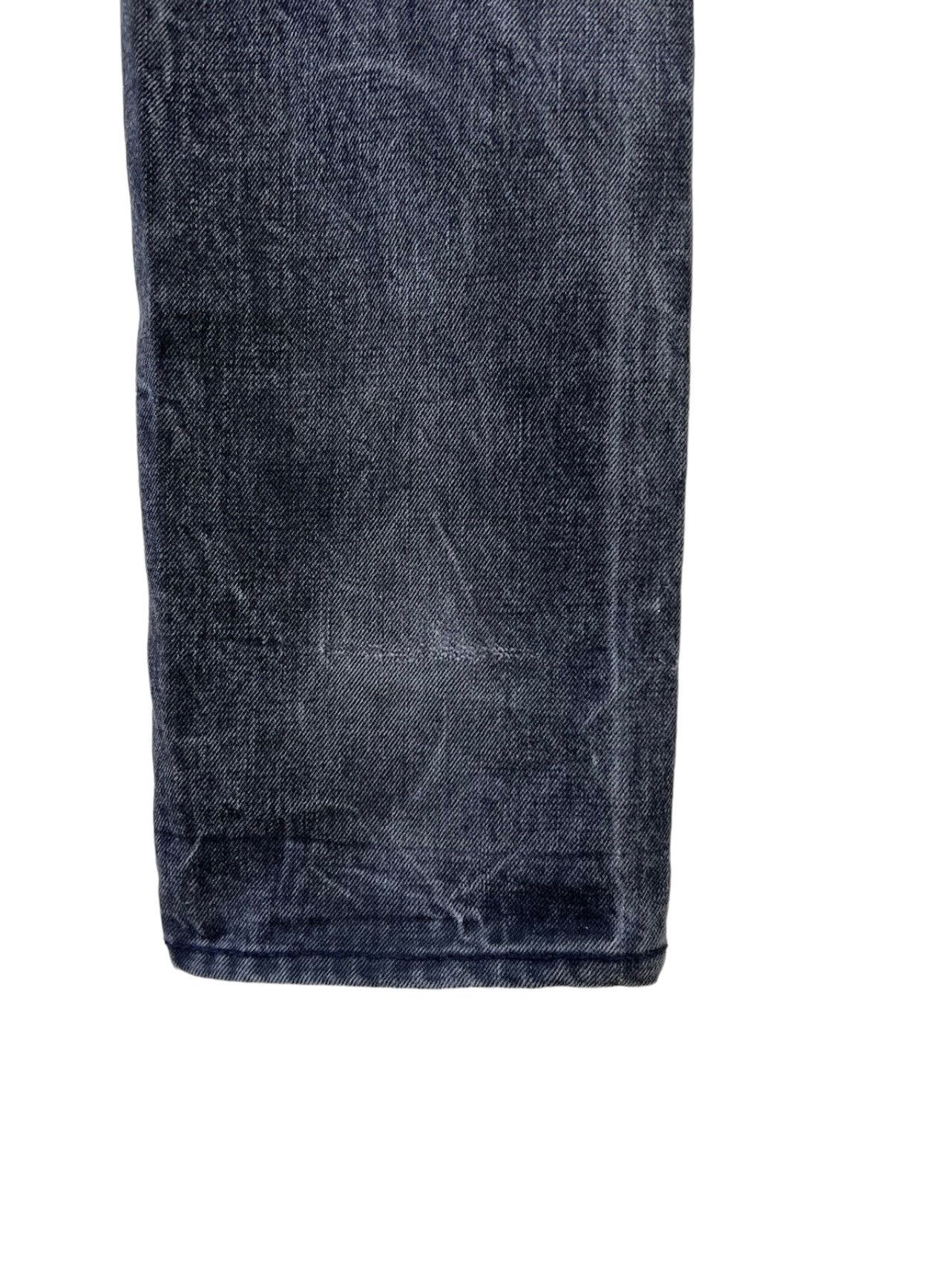 MATiAS MATIAS Los Angeles Fade Black Waxed Denim Selvedge Jeans Size US 32 / EU 48 - 22 Thumbnail