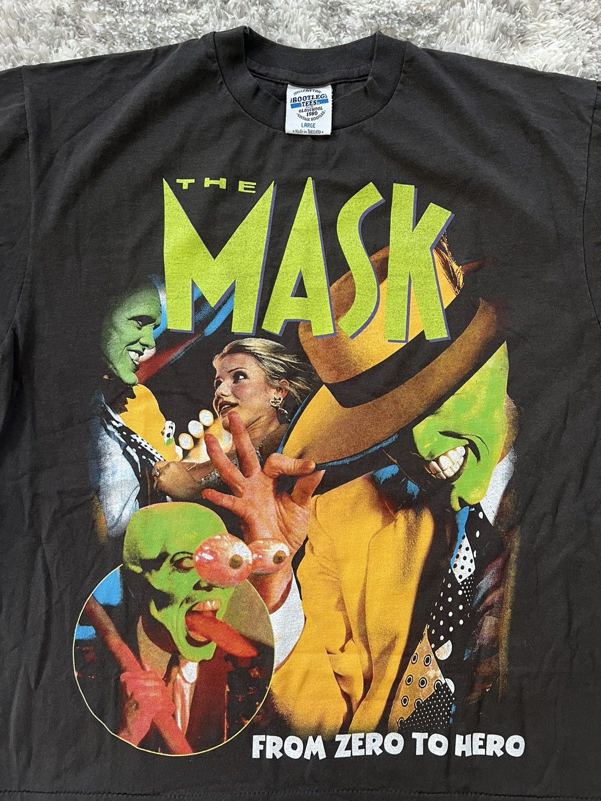 Vintage The Mask Jim Carrey Movie AOP Modern Boot Size US L / EU 52-54 / 3 - 2 Thumbnail