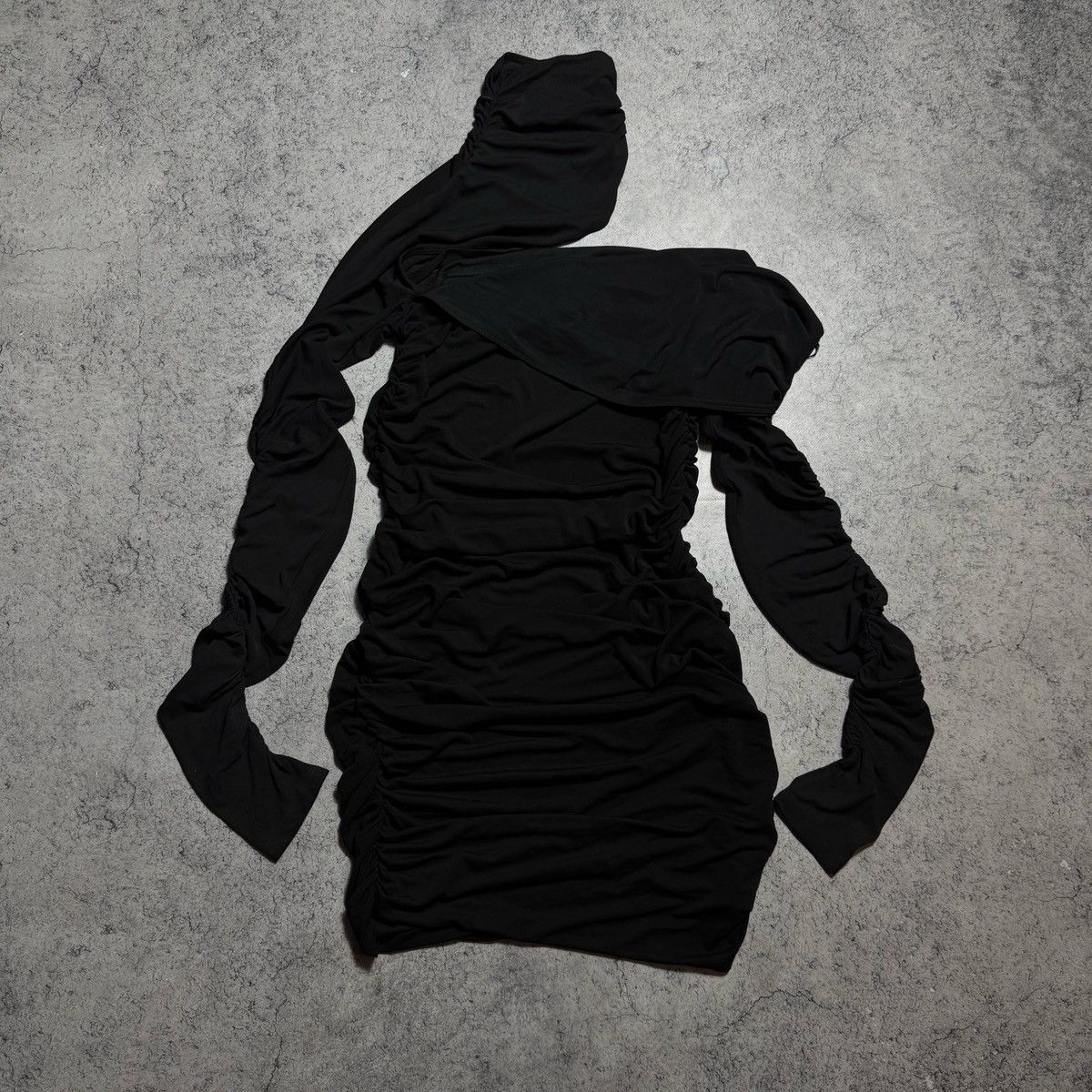 black dress and black suit The Black Wedding Suit