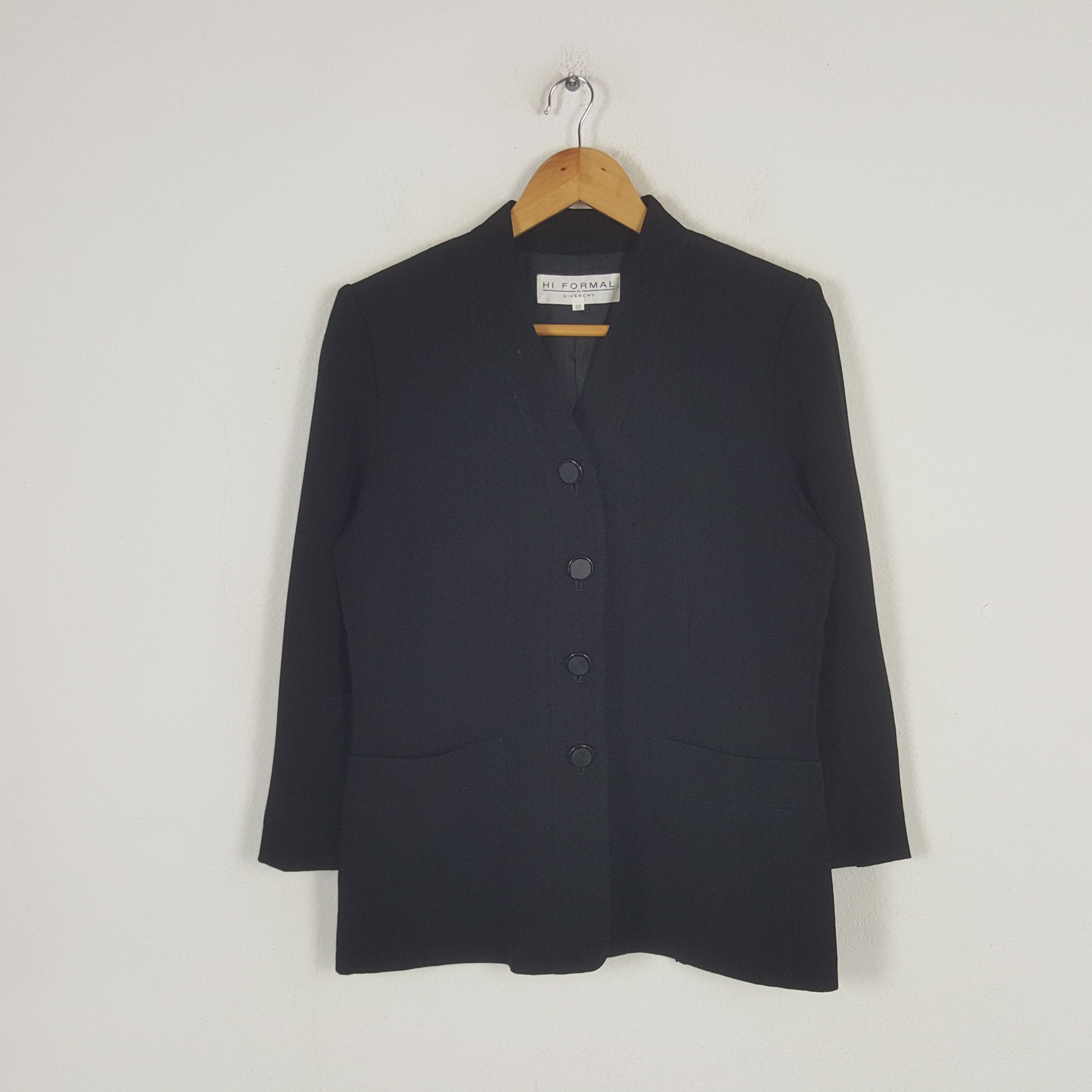 Givenchy × Vintage Vintage Givenchy Italian Brand Blazer Jacket C289N6 Size US XS / EU 42 / 0 - 1 Thumbnail