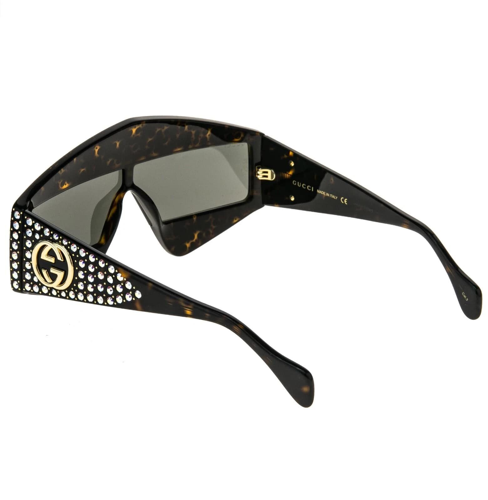 Gucci GUCCI AUTHENTIC HOLLYWOOD FOREVER 0357 Sunglasses GG0357 001 Size ONE SIZE - 9 Thumbnail